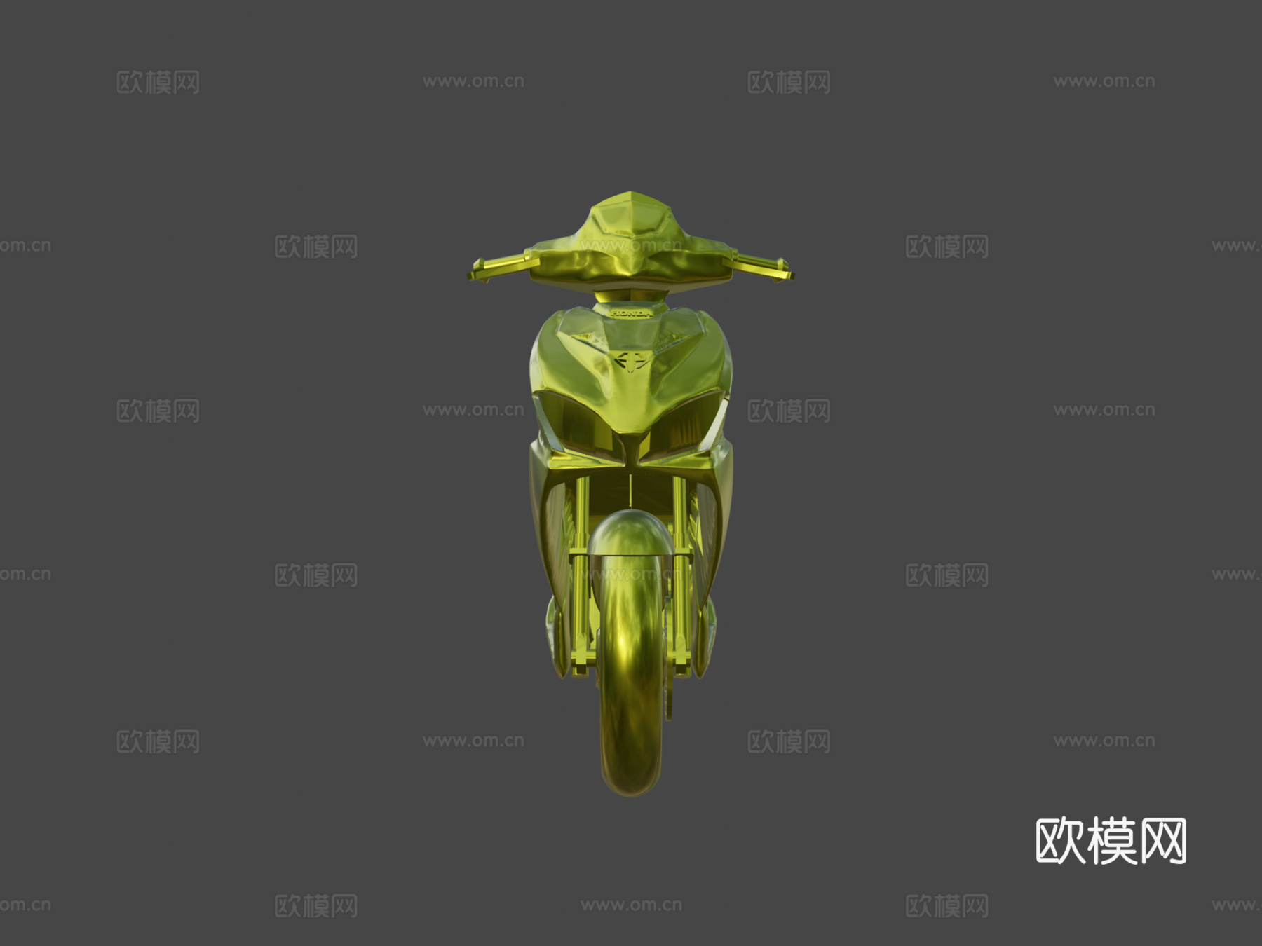 三维模型本田AirBlade 2016款su模型