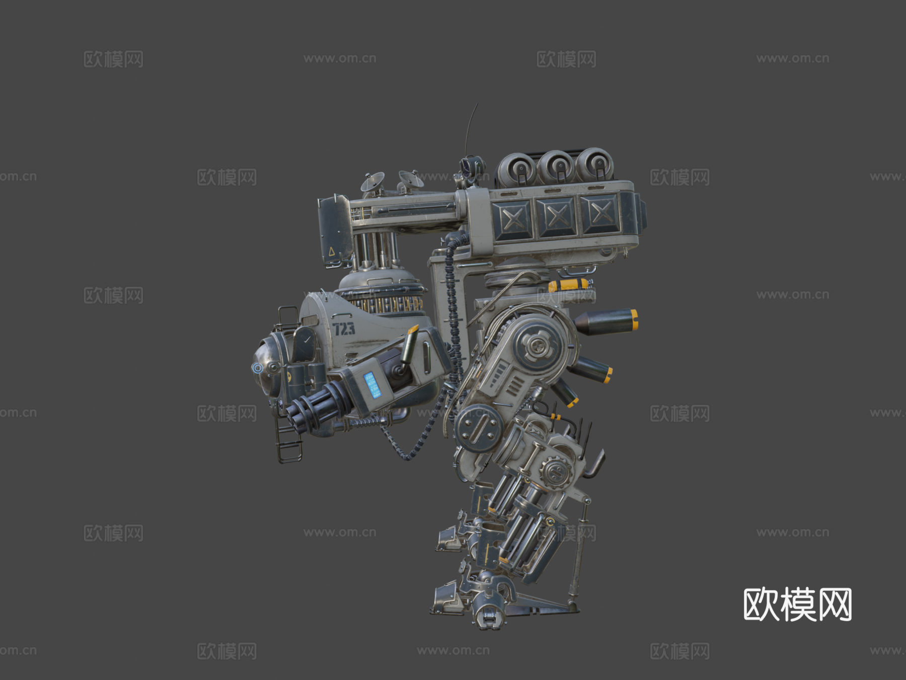 利维坦警用机甲su模型