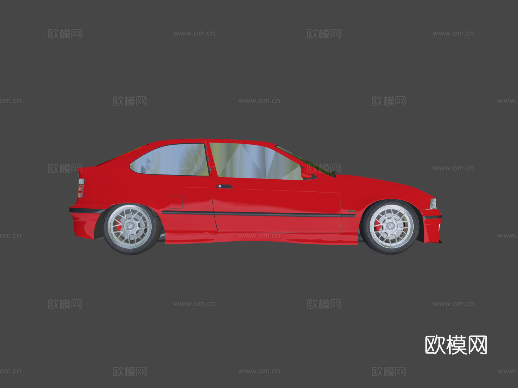 宝马E36 318tisu模型