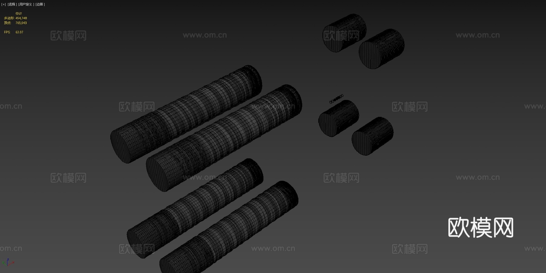 太空列车su模型