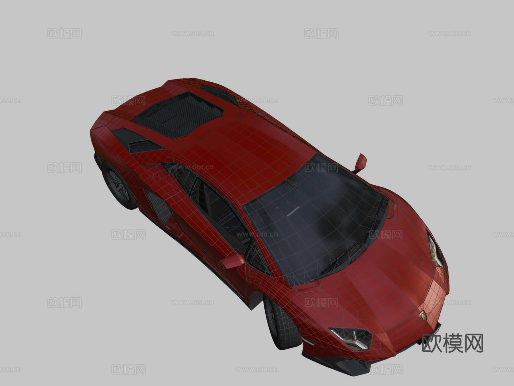 兰博基尼埃文塔多LP 750-4su模型