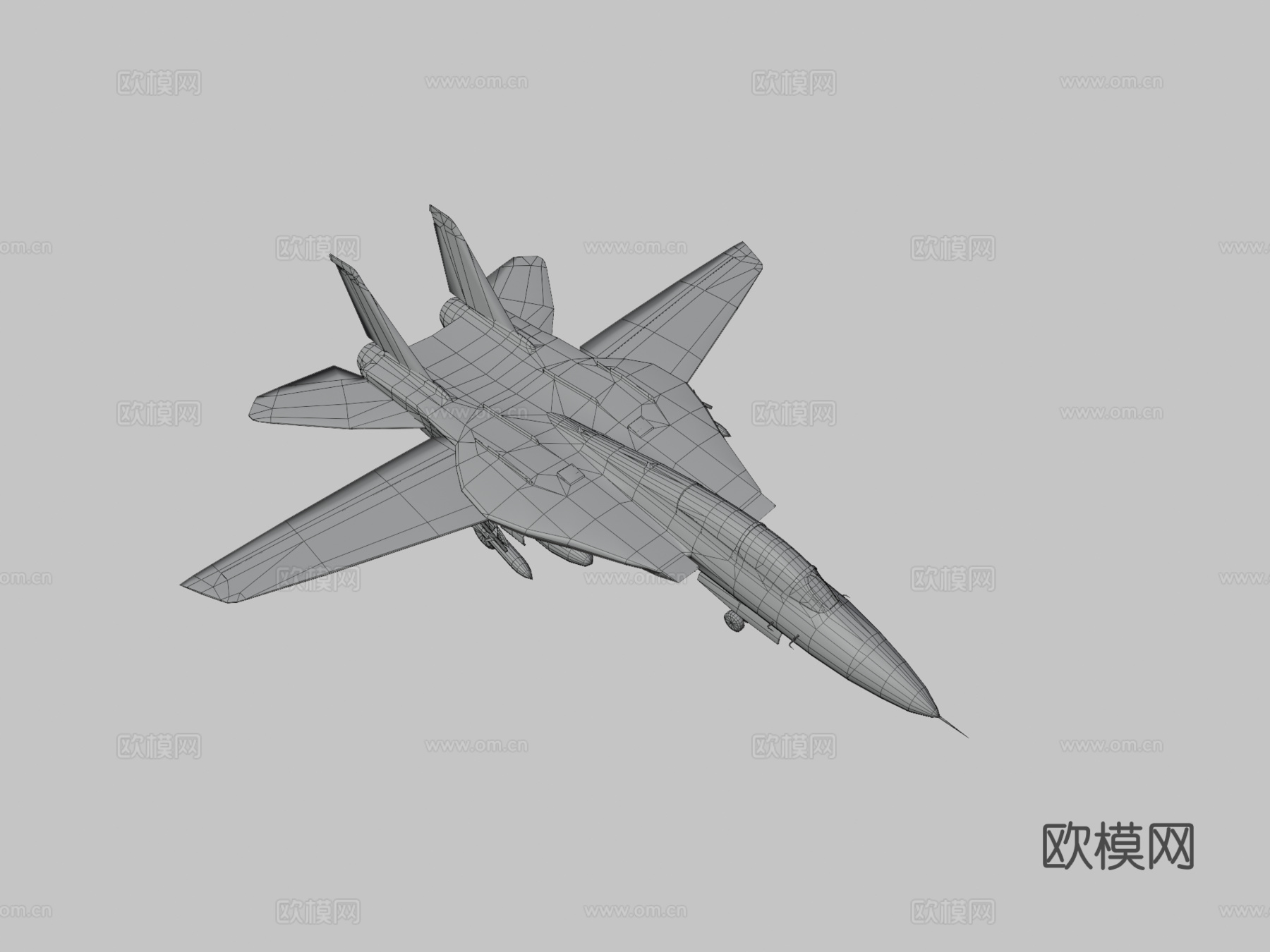 F-14雄猫战斗机su模型