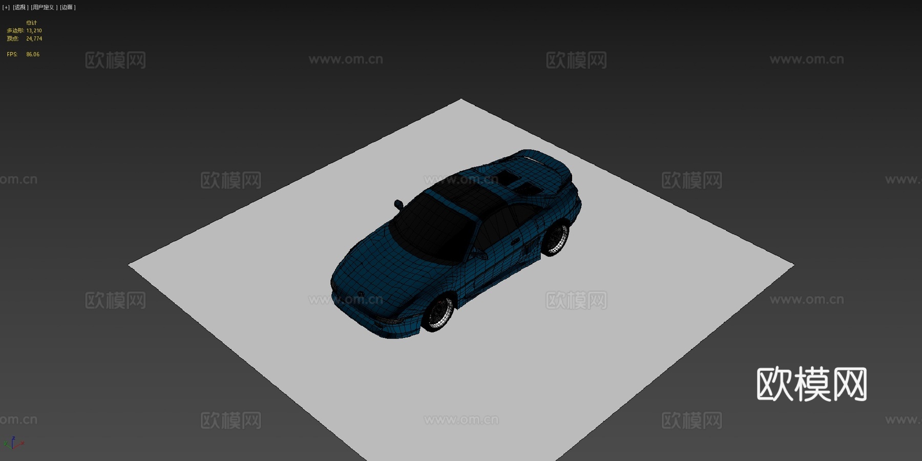 年丰田MR2 W20su模型