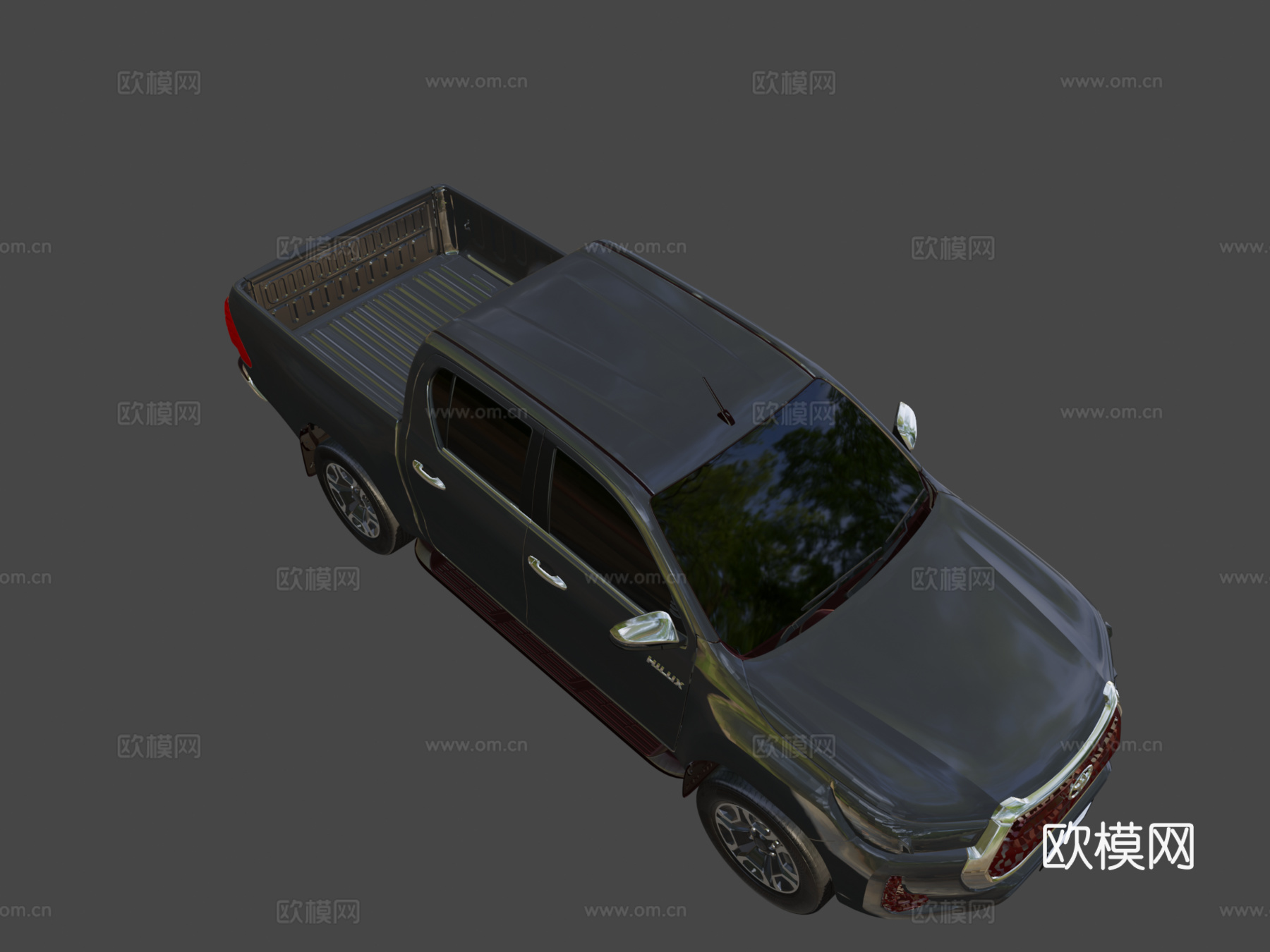 丰田海拉克斯Revo预跑版2021款su模型