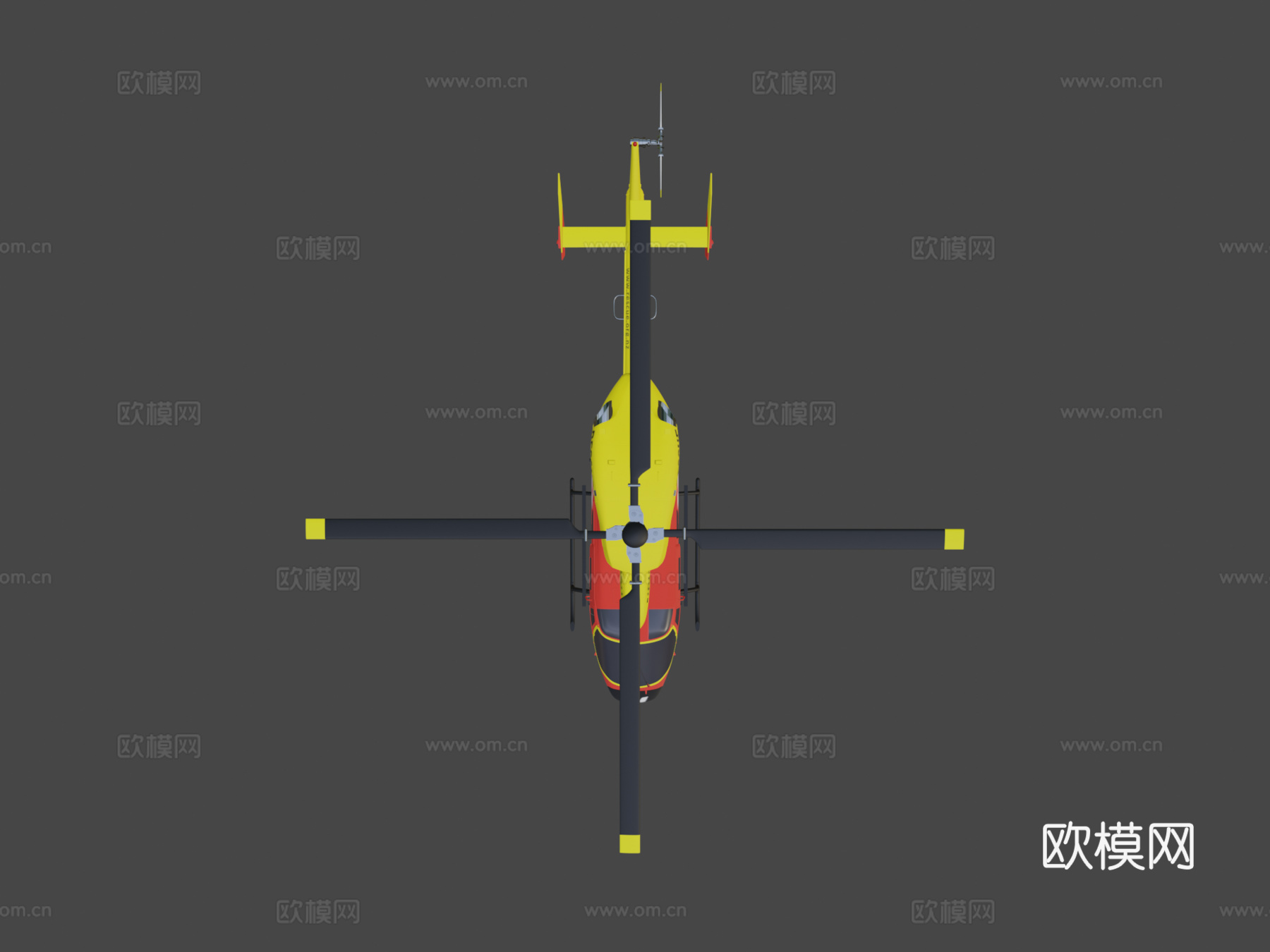 怀卡托西太平洋救援直升机su模型