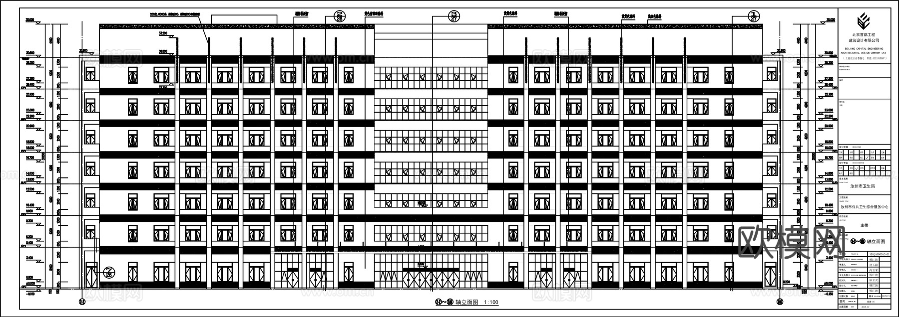 社区医院施工图CADcad施工图