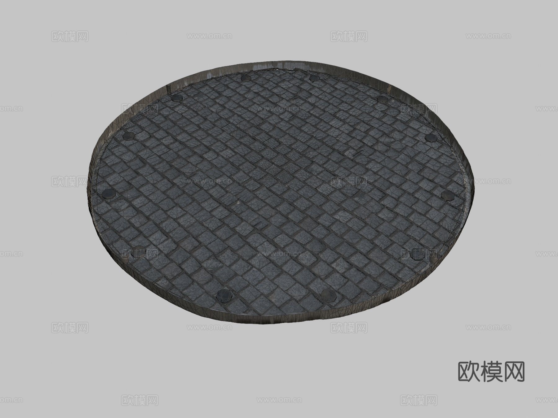 布鲁厄姆马车-游戏就绪3D模型su模型