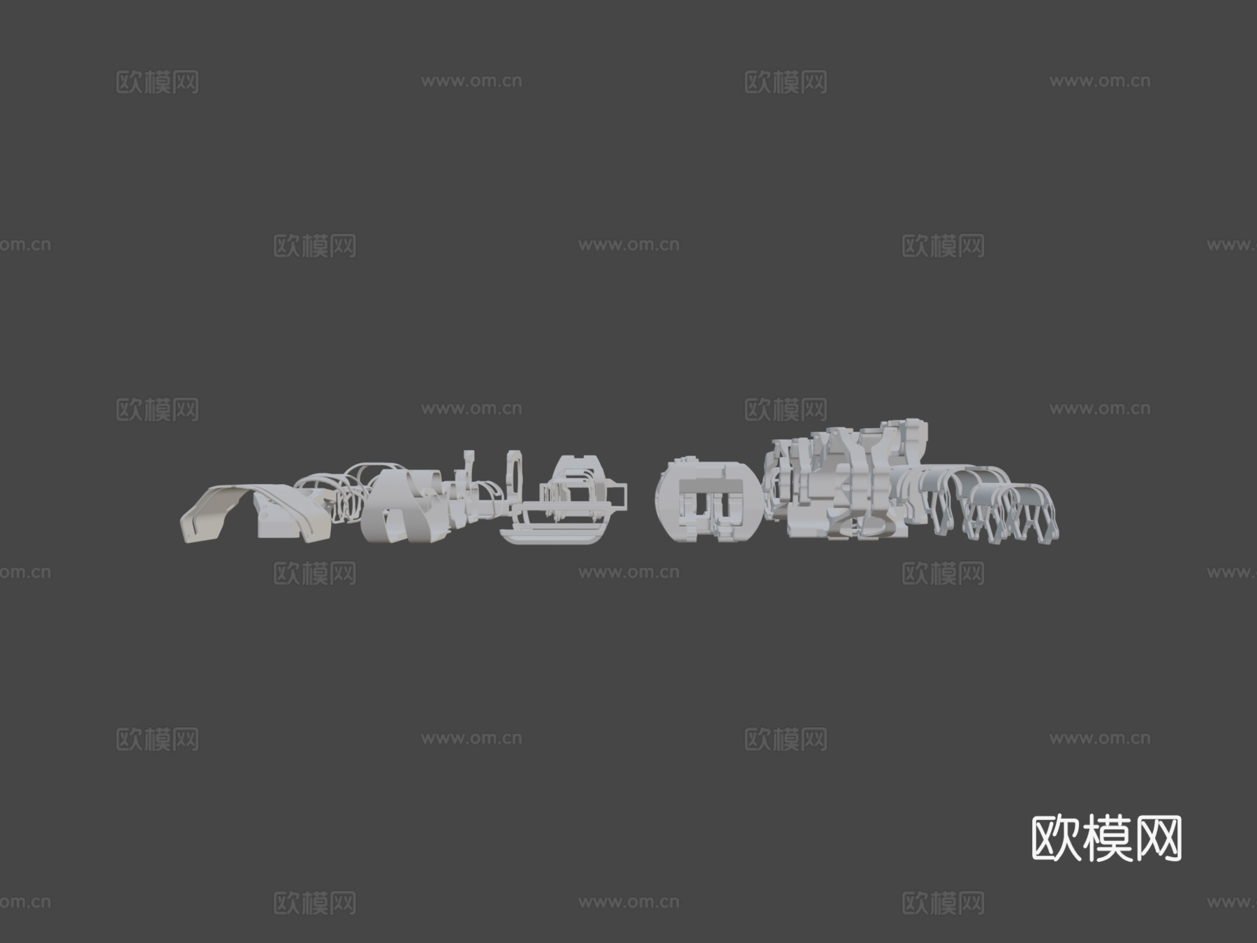 硬表面套件混搭#1su模型