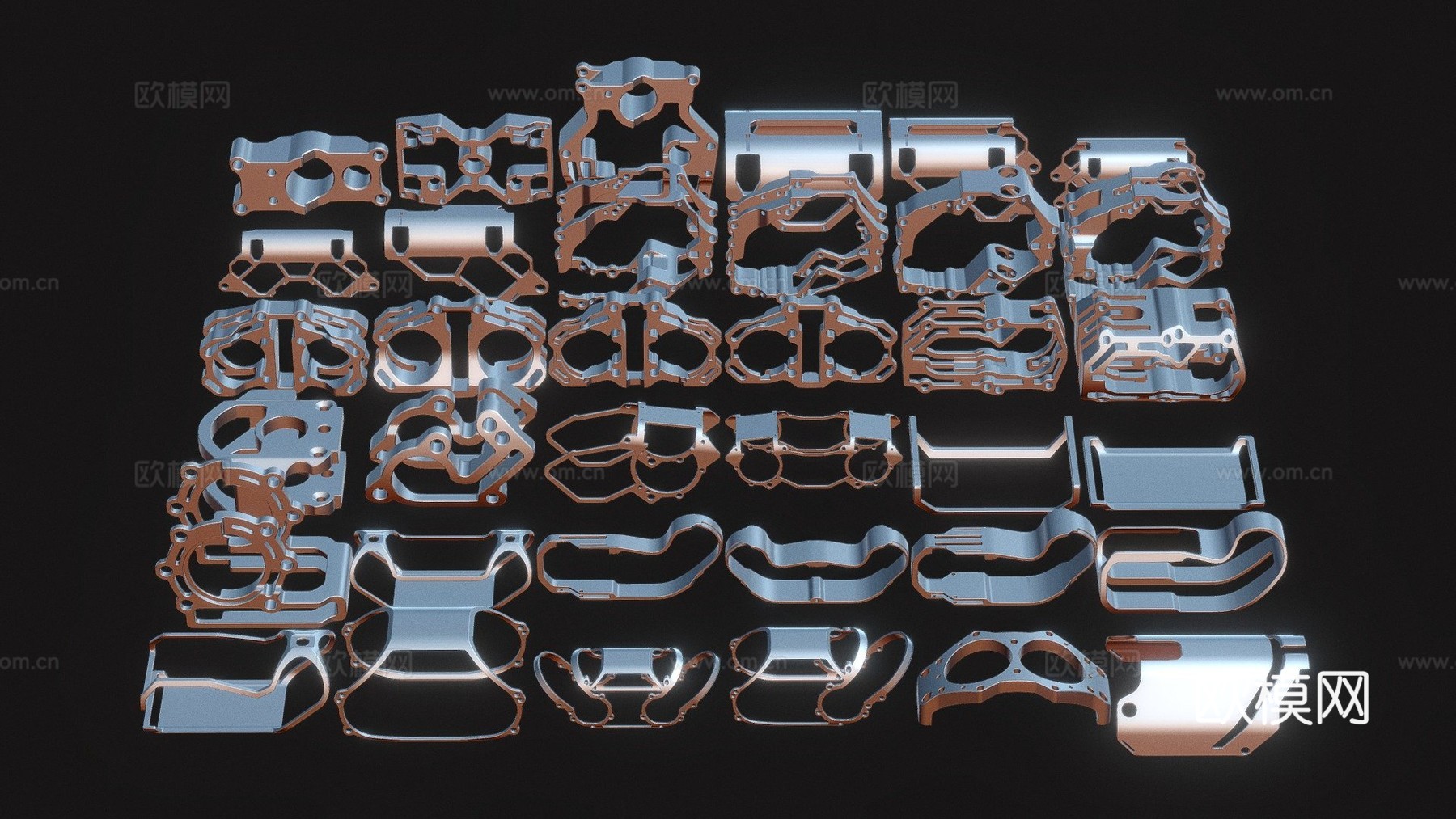 硬表面套件混搭#1su模型