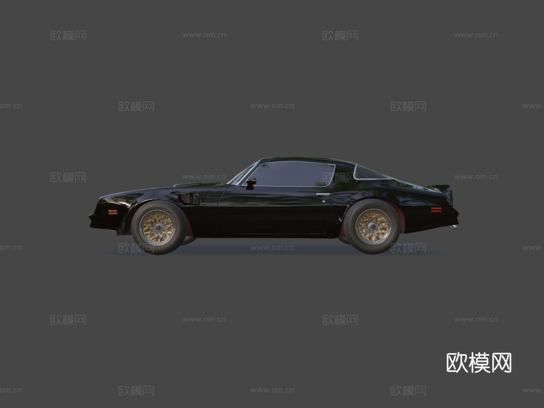 庞蒂克火鸟-Trans Am型su模型