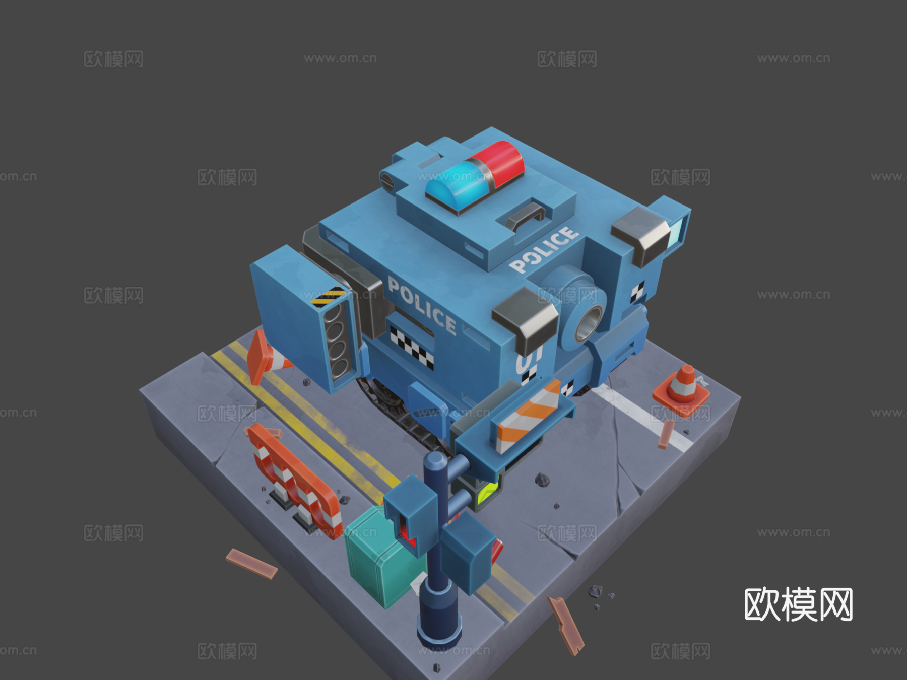 箱式坦克su模型