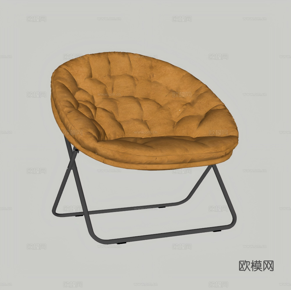 现代单椅su模型