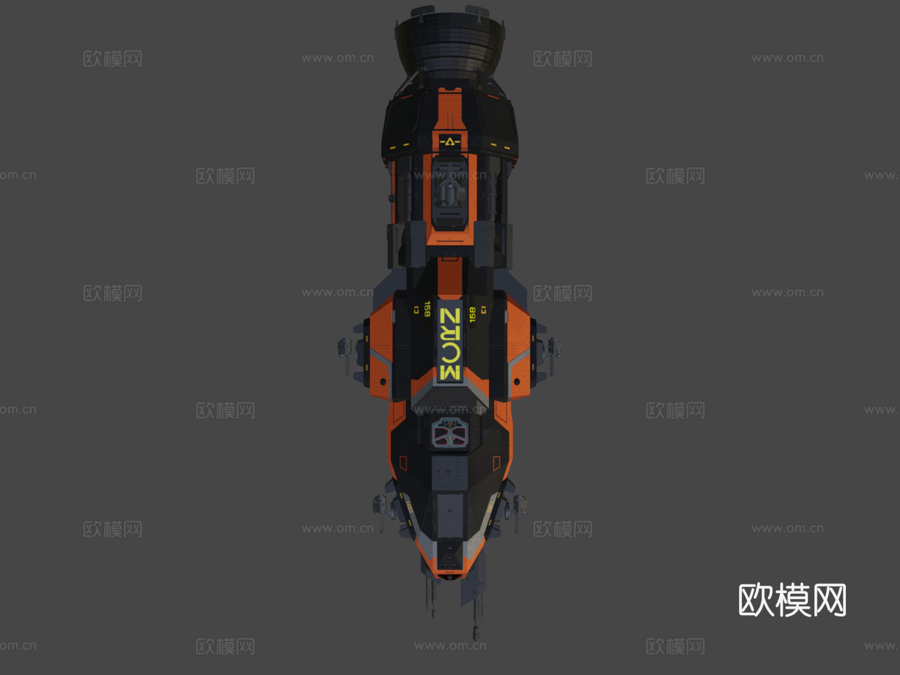 MCRN太刀号[浩瀚电视剧]su模型