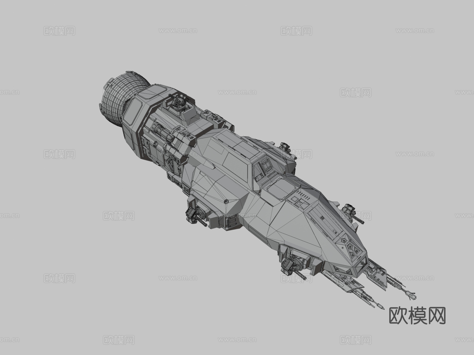 MCRN太刀号[浩瀚电视剧]su模型
