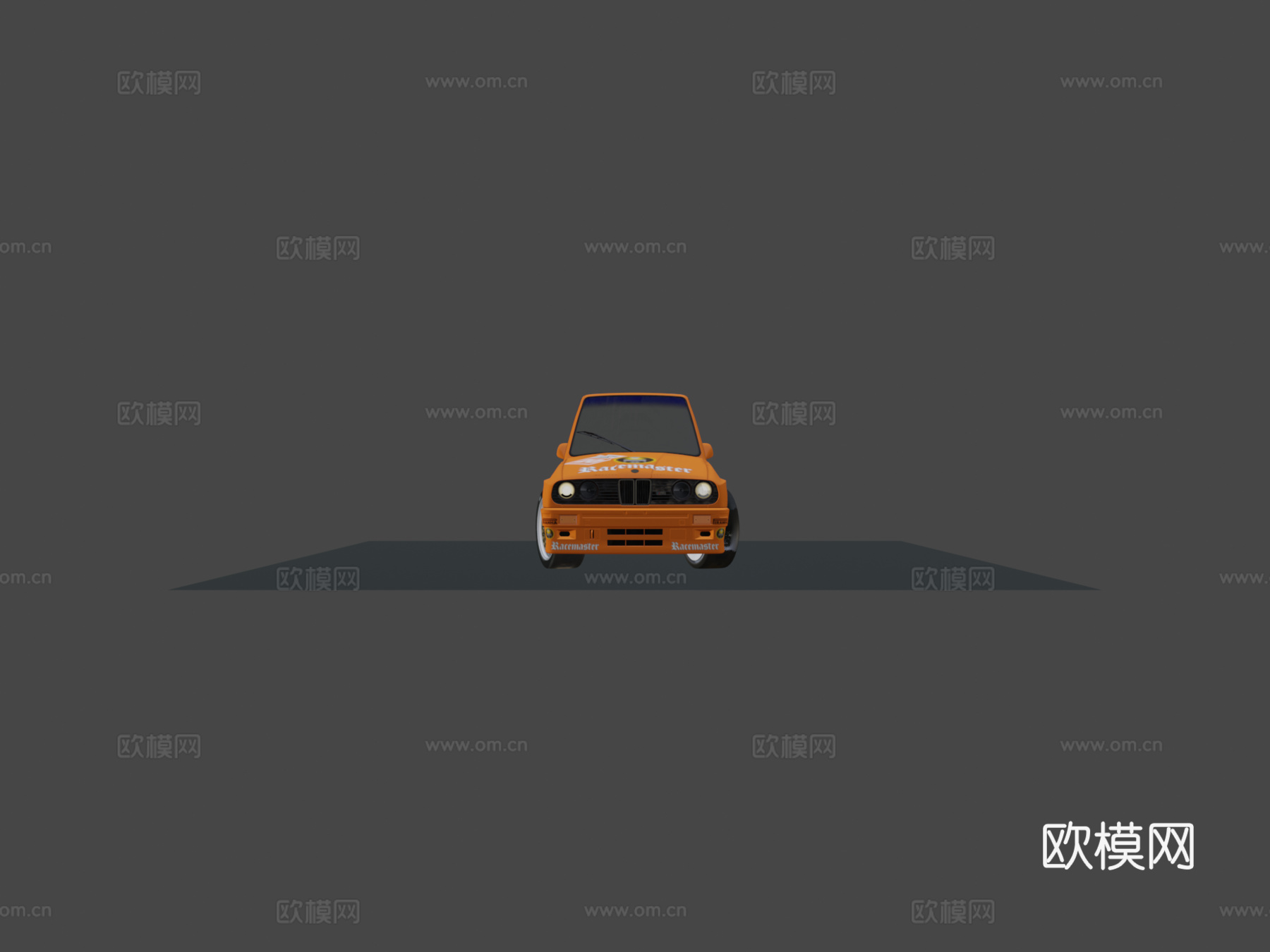 卡通旅行车su模型