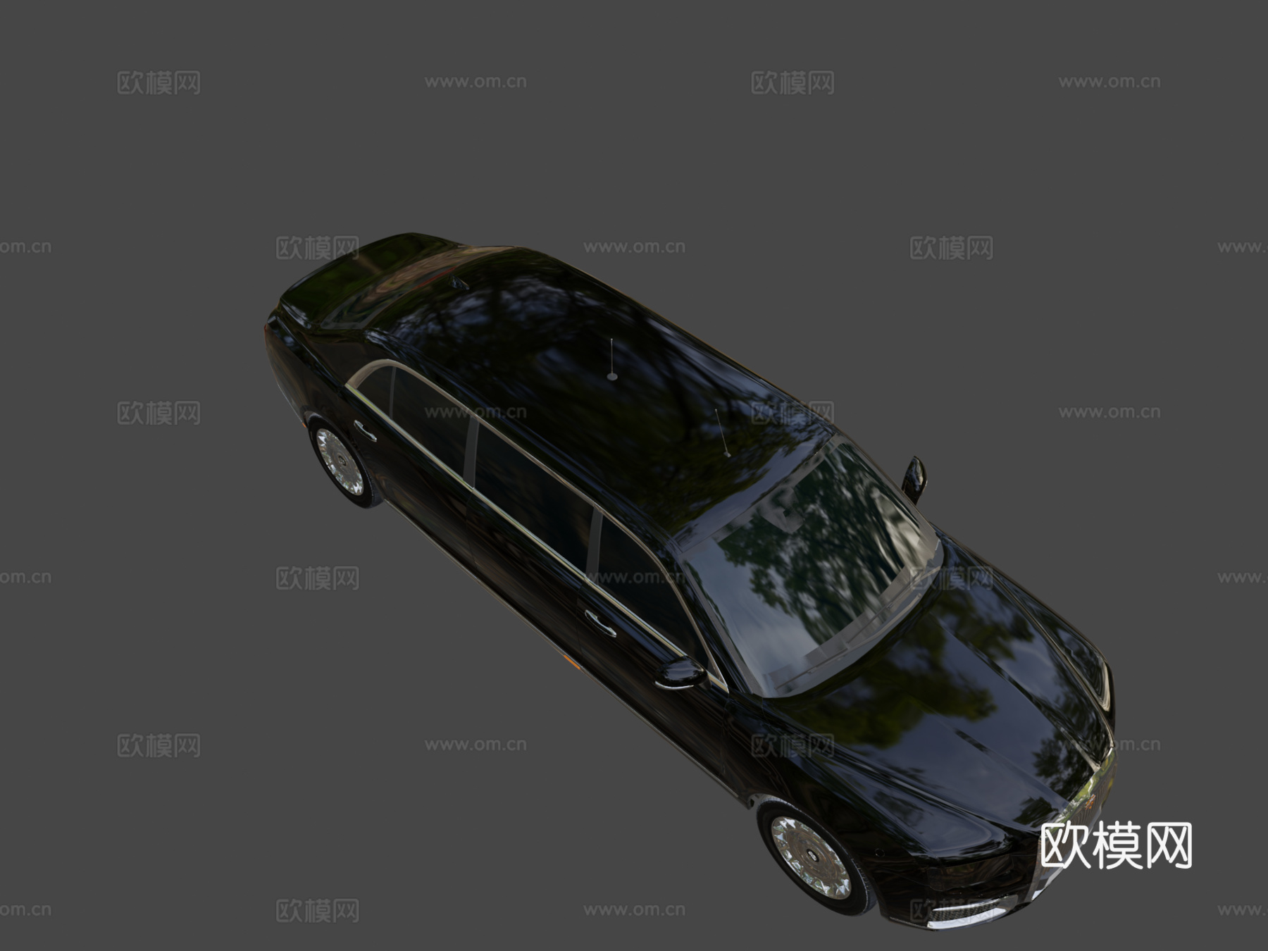 阿鲁斯参议院豪华轿车su模型