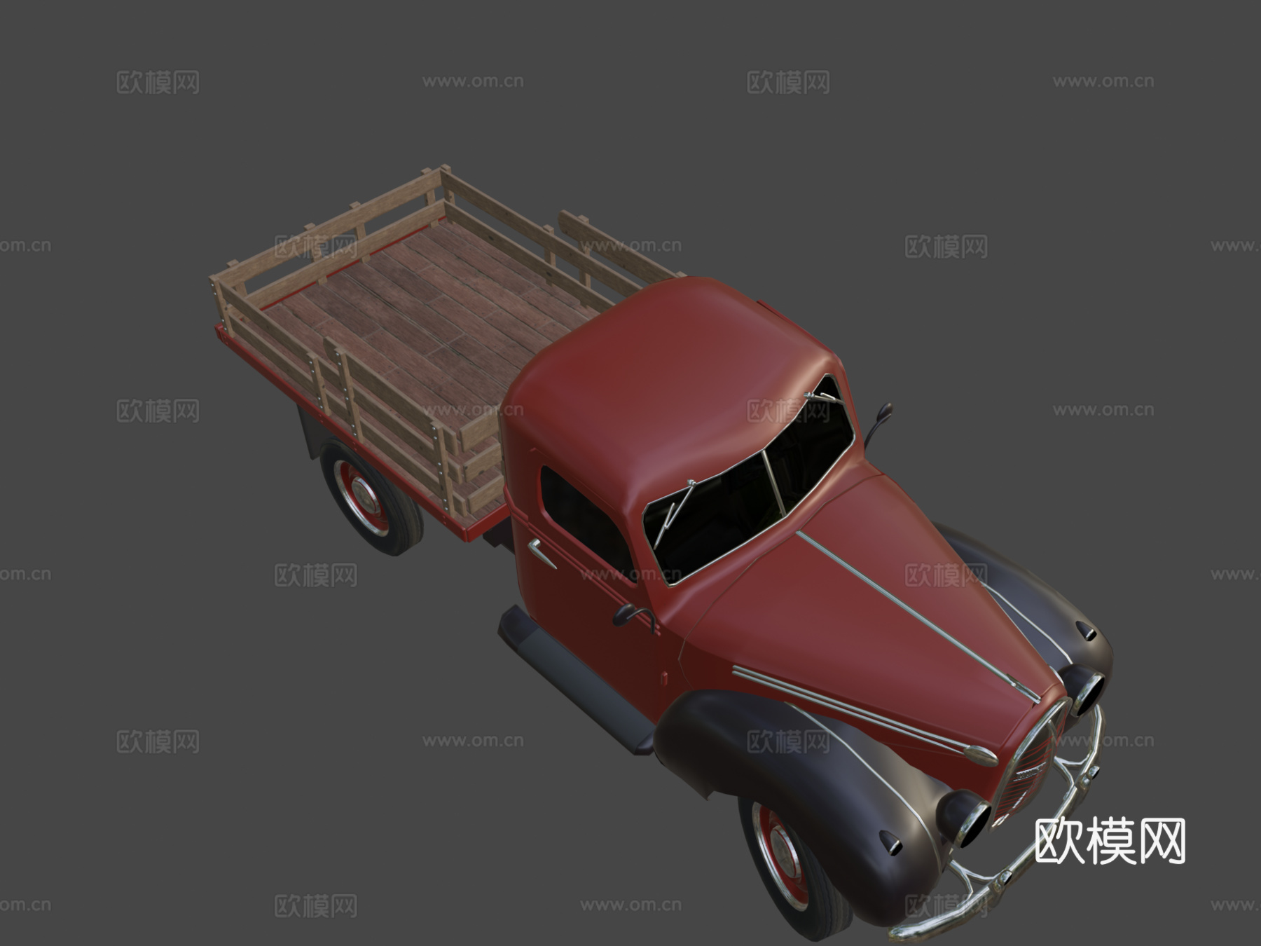 款瓦伊罗格斯V8平板卡车（基于福特）su模型