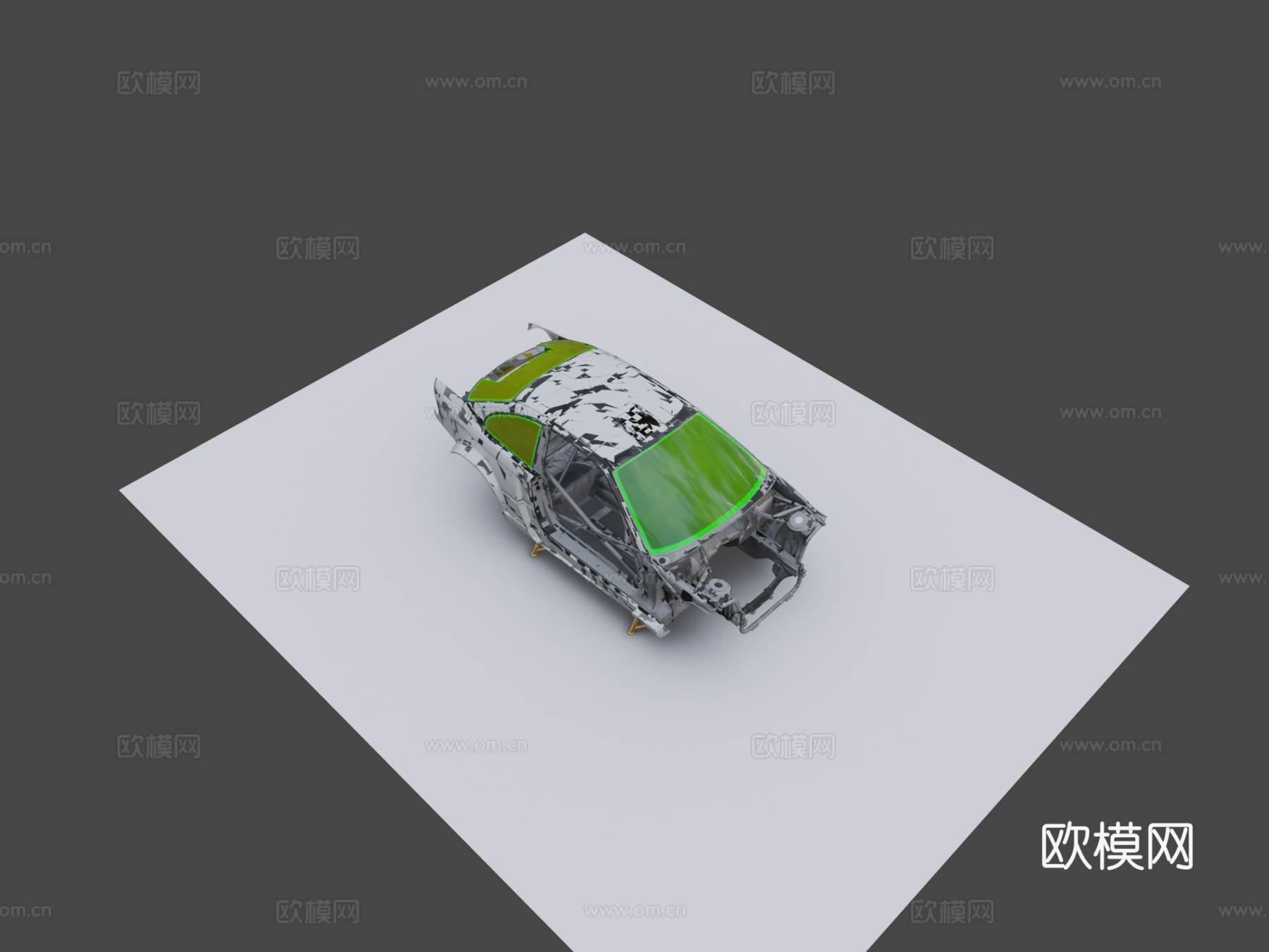 （进行中）E46底盘su模型