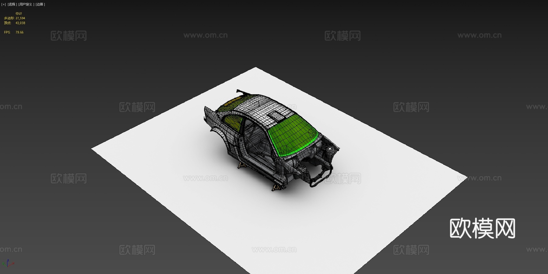 （进行中）E46底盘su模型