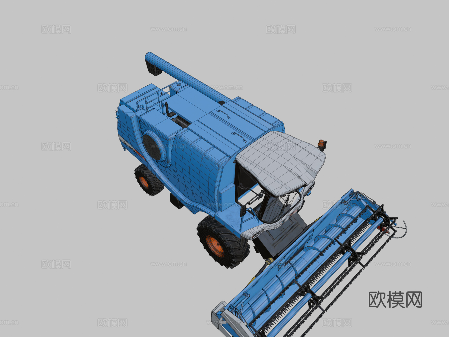 Agromash 4000型su模型