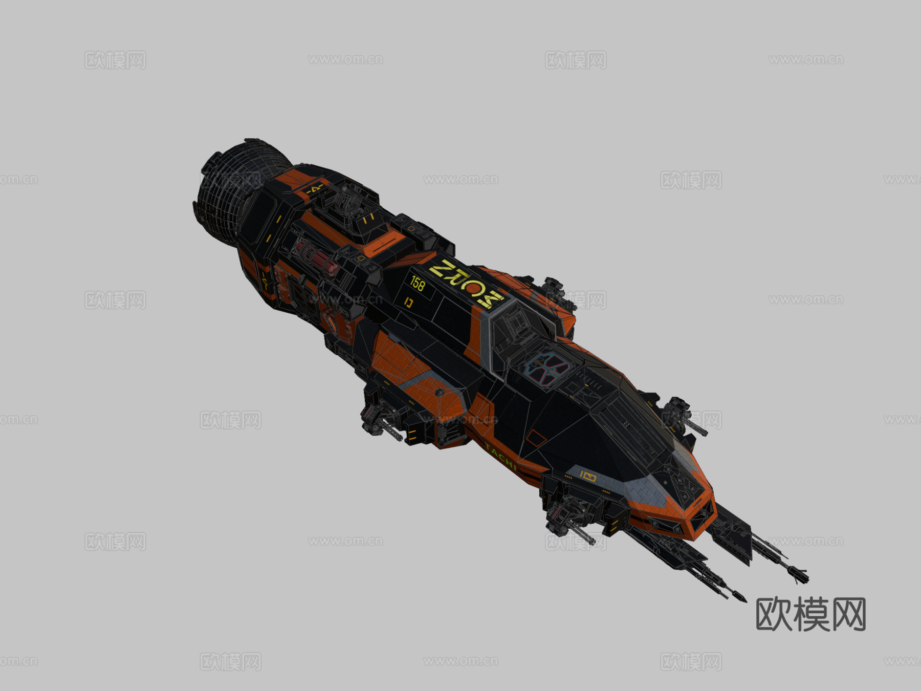 MCRN太刀号[浩瀚电视剧]su模型