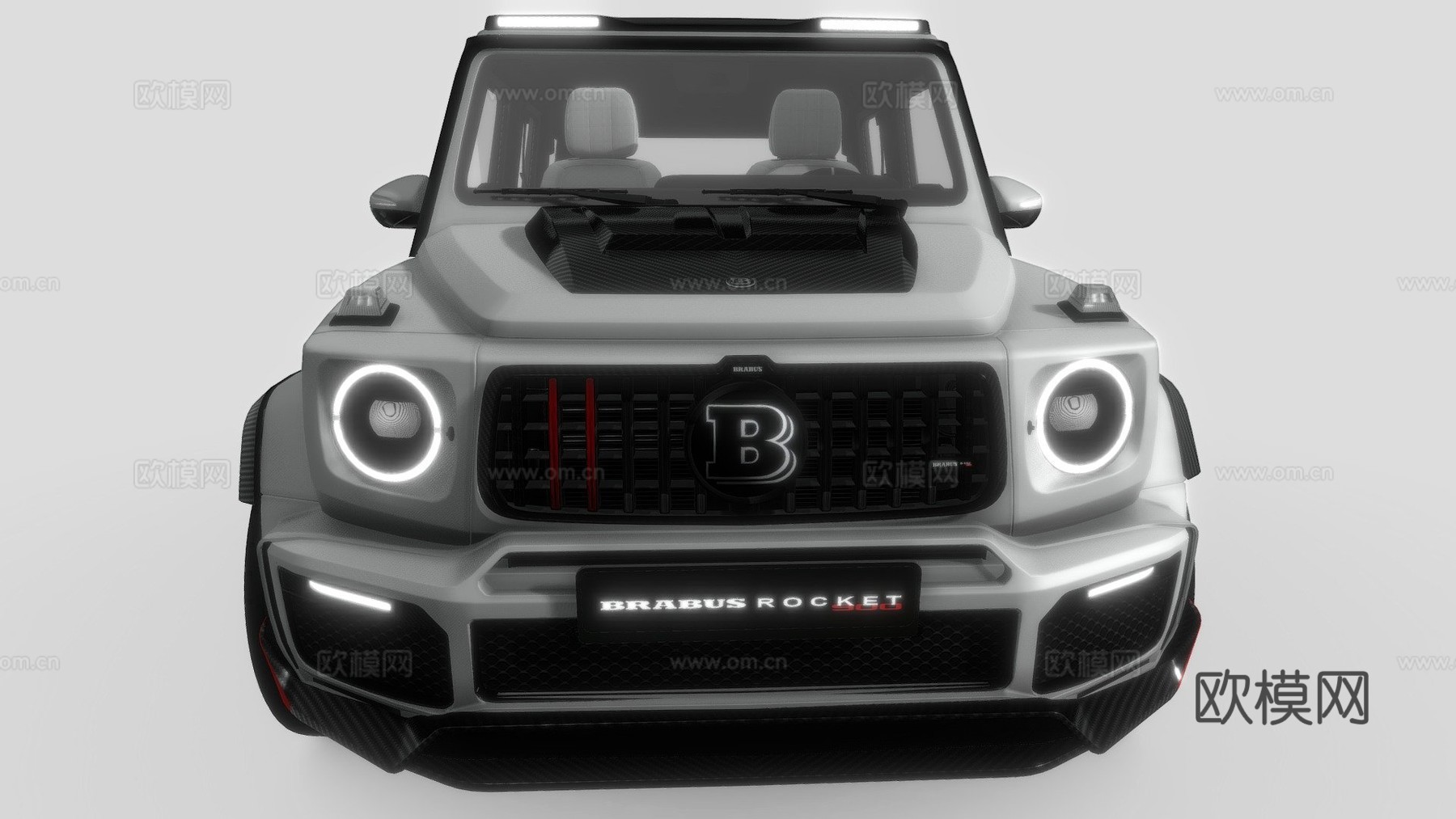 巴博斯900火箭版su模型