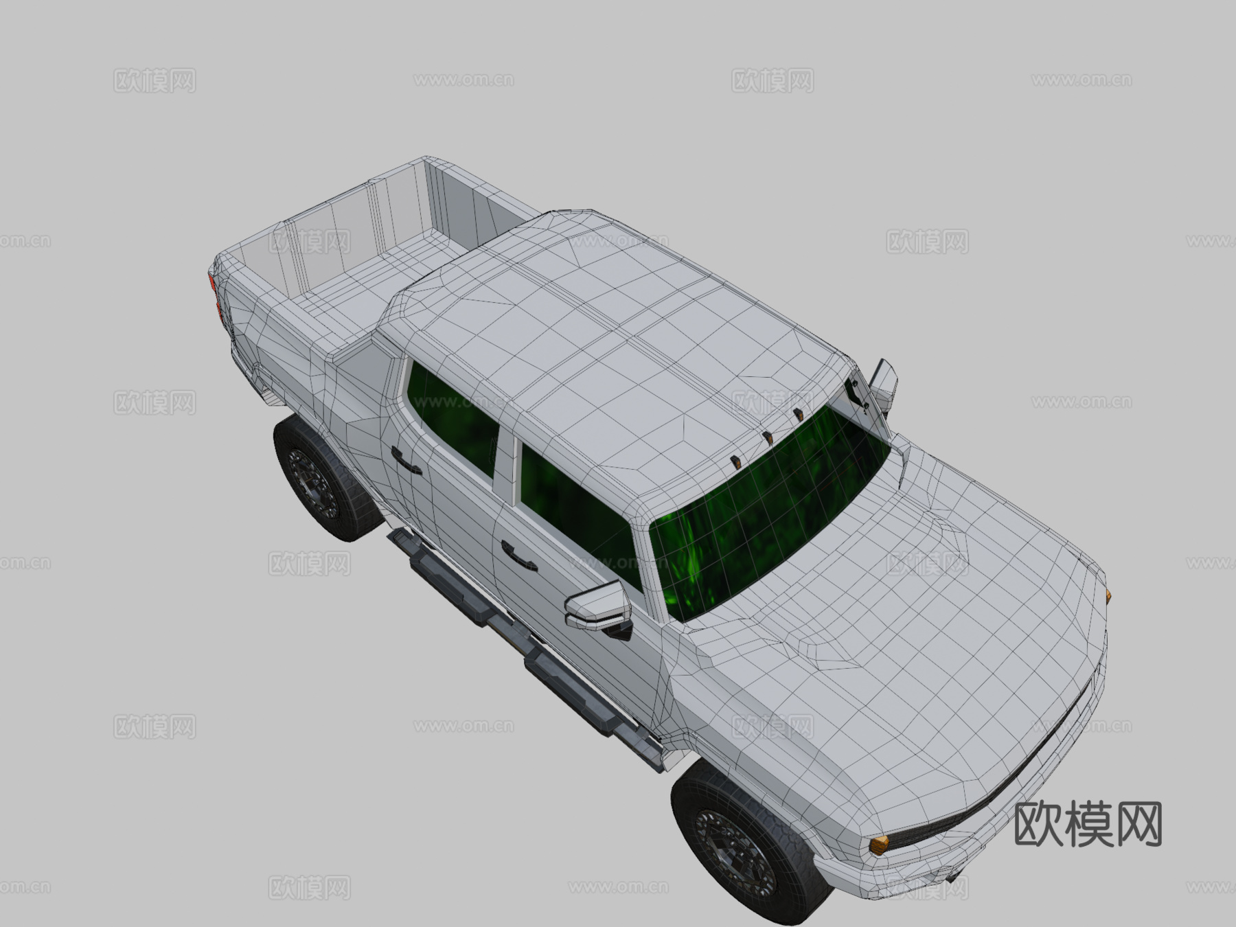 悍马EV-低多边形su模型