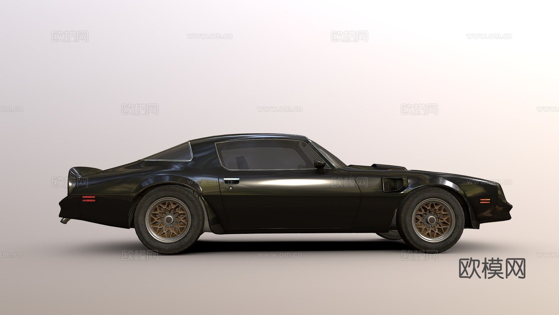 庞蒂克火鸟-Trans Am型su模型