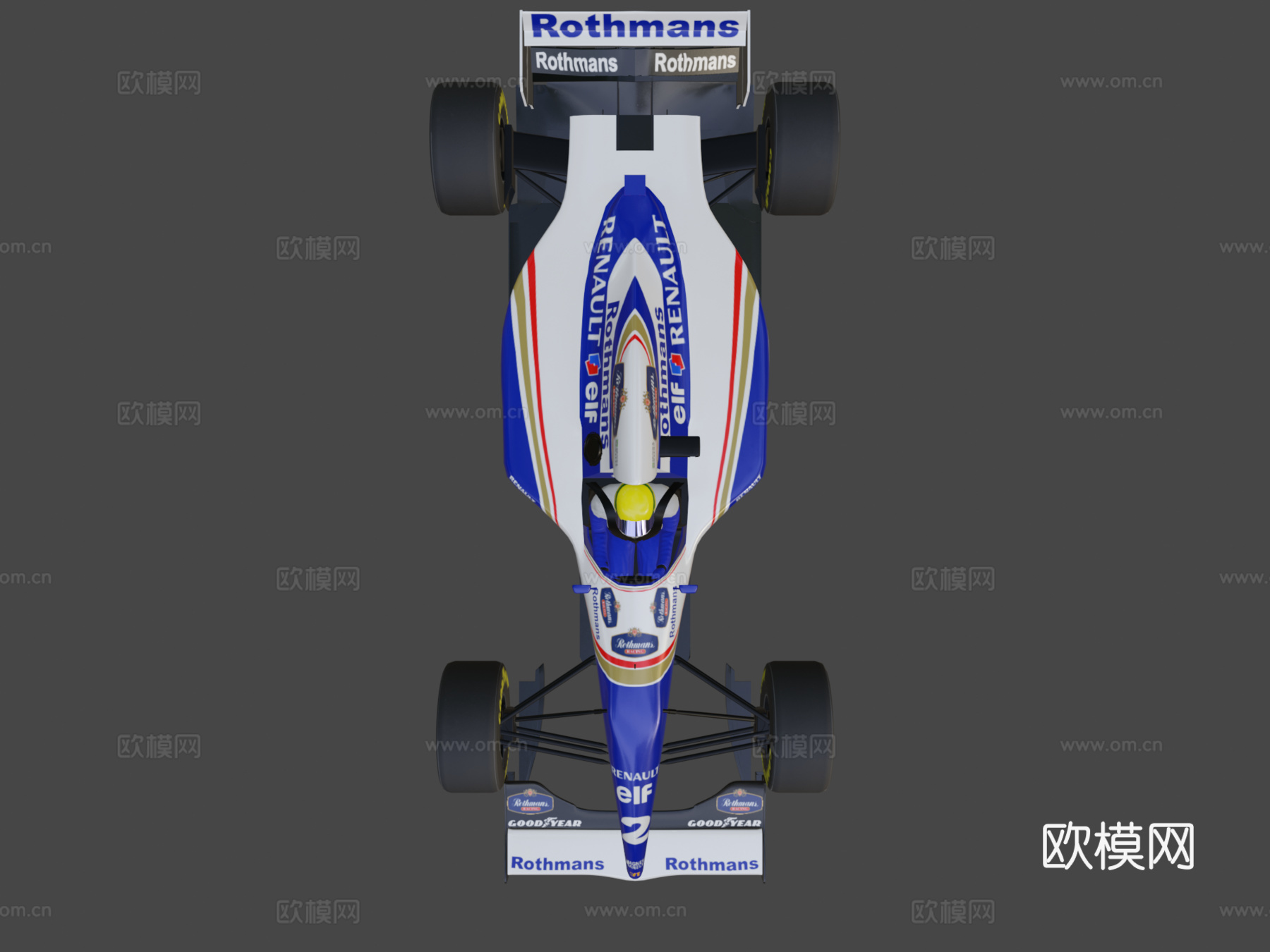 威廉姆斯FW16 + 艾尔顿·塞纳su模型