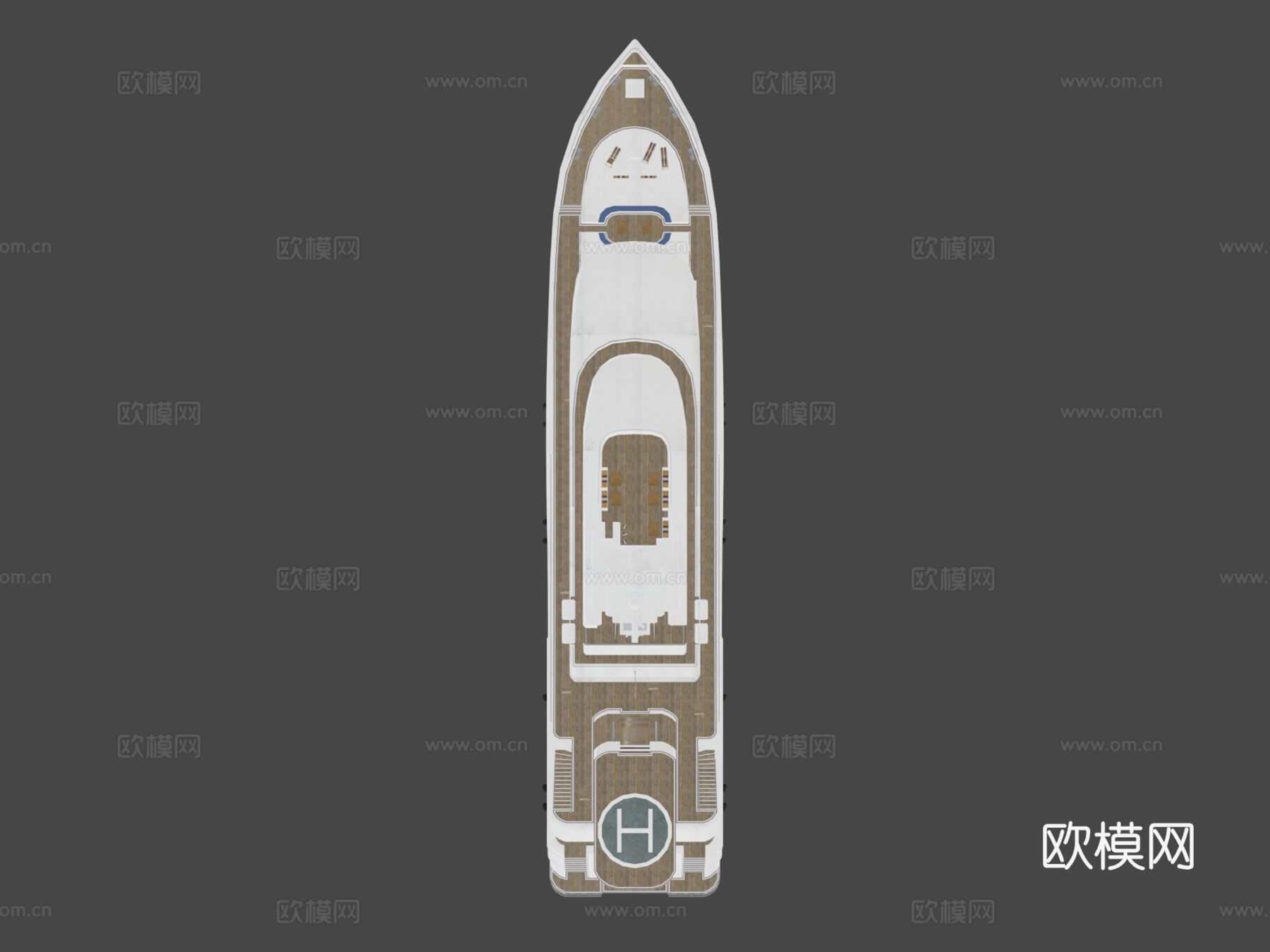 弗里基的游艇su模型
