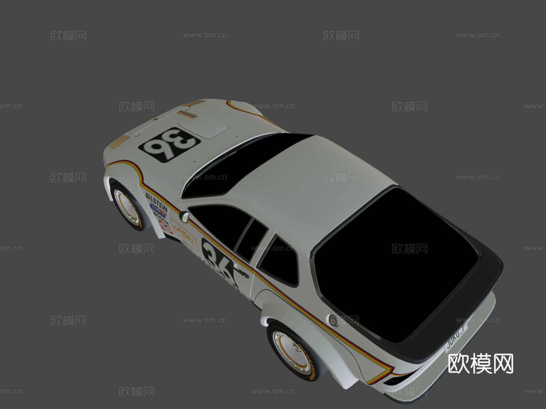 保时捷924卡雷拉GTR赛车su模型