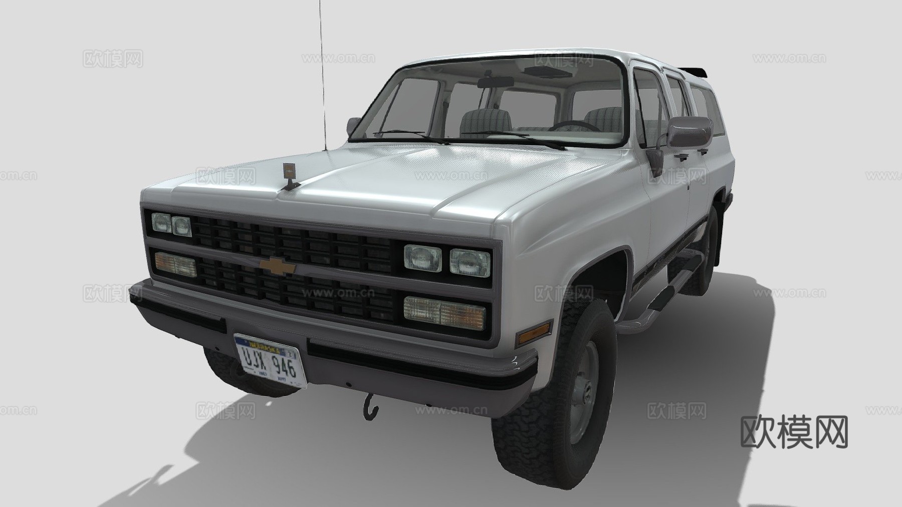 年雪佛兰郊区su模型