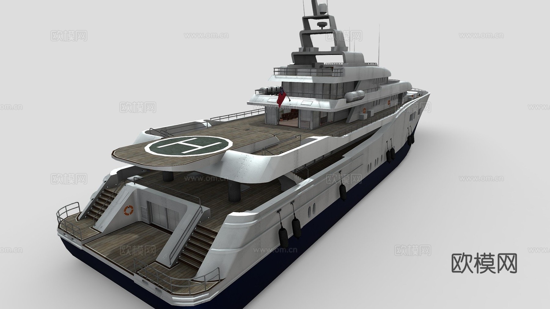 弗里基的游艇su模型