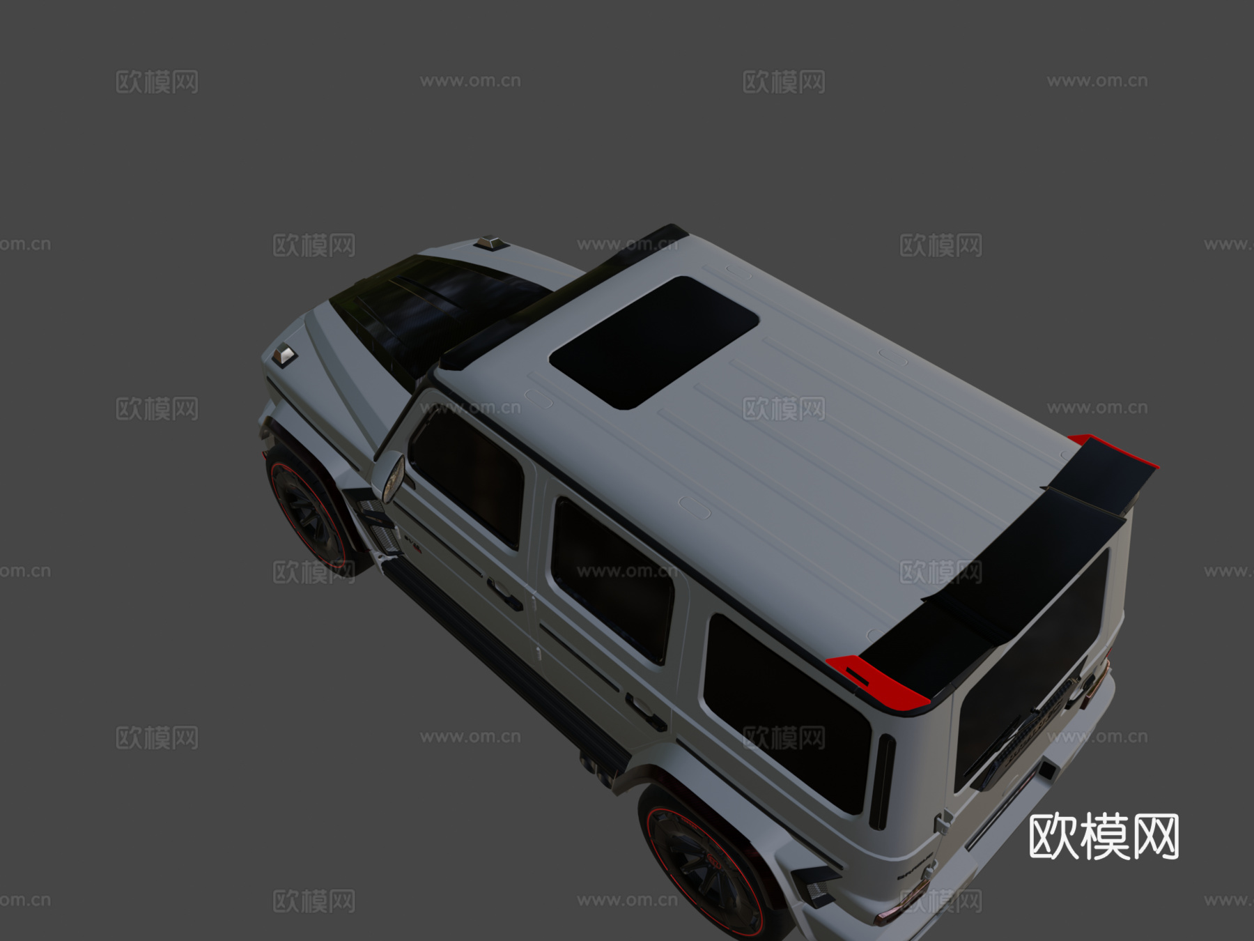 巴博斯900火箭版su模型