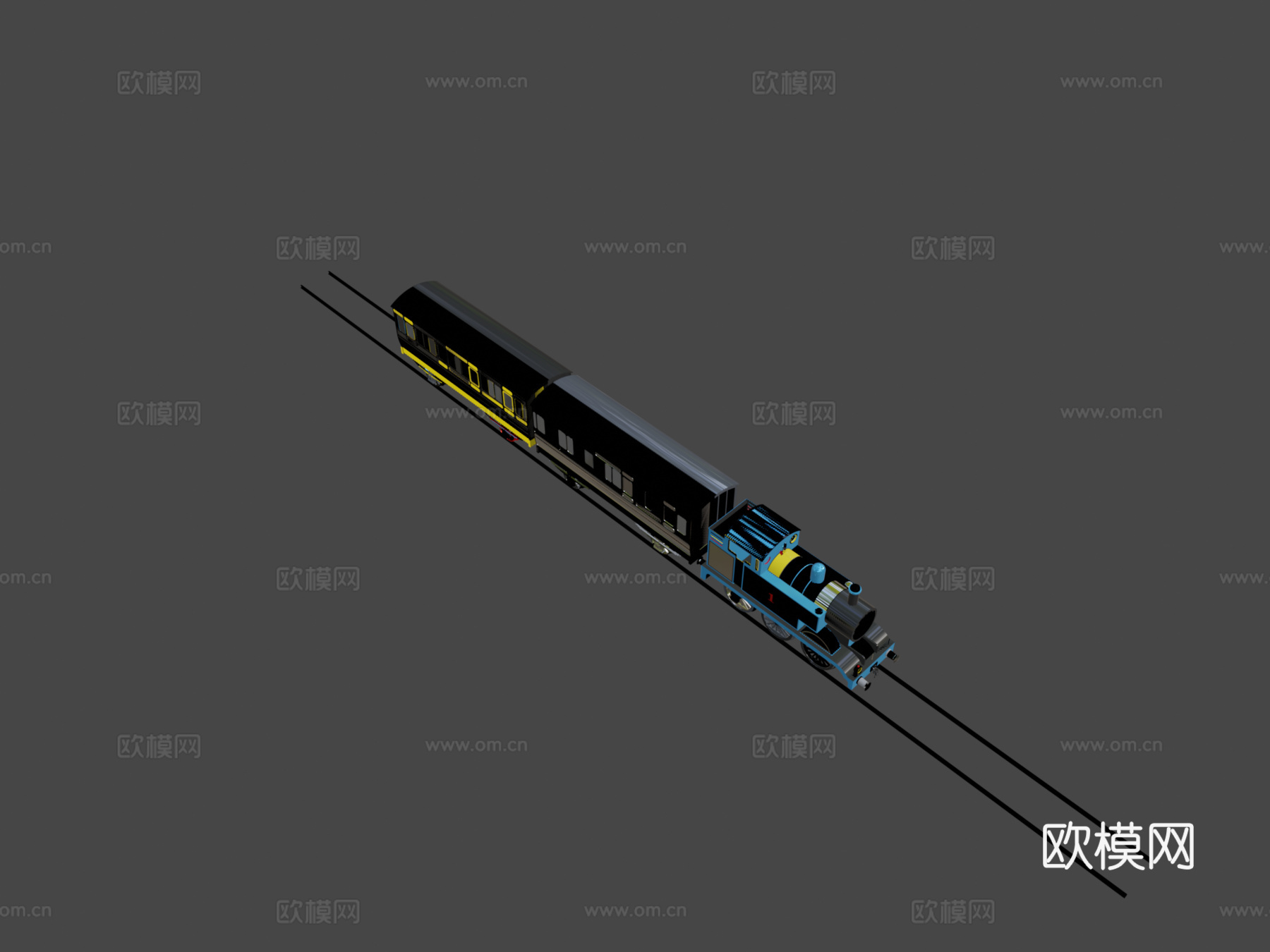托马斯和斯特劳德利客车su模型