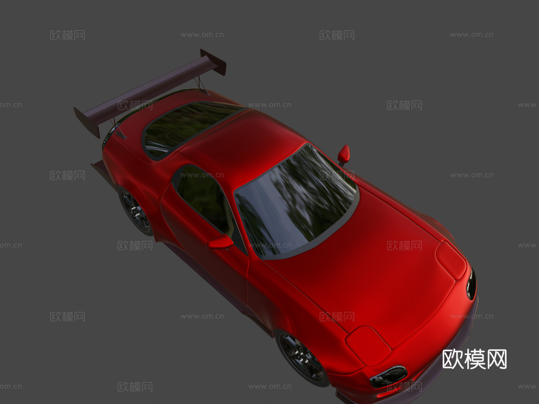 马自达RX-7改装版su模型