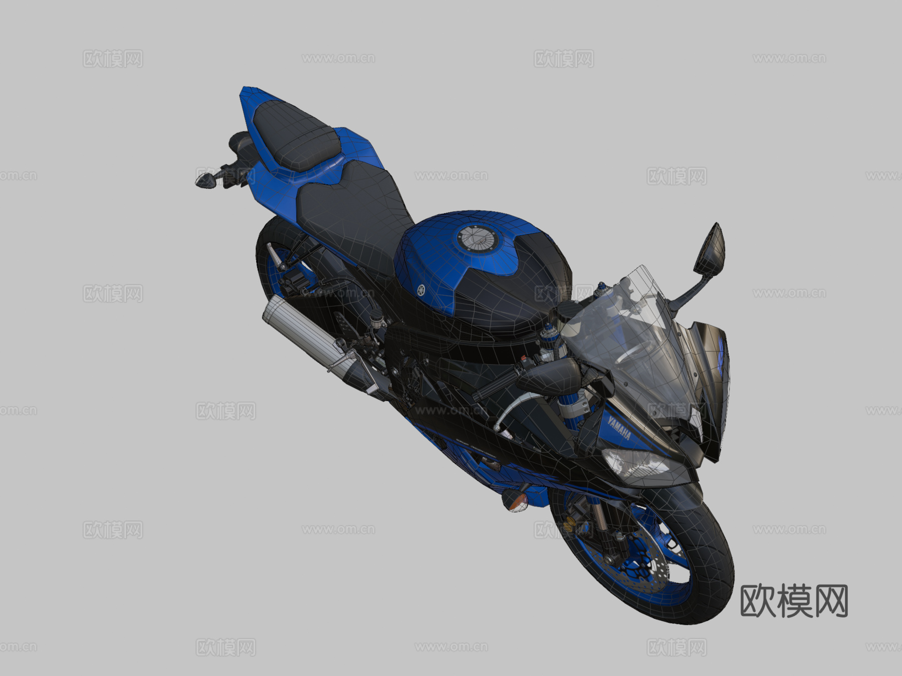 雅马哈YZF R6 2013款su模型