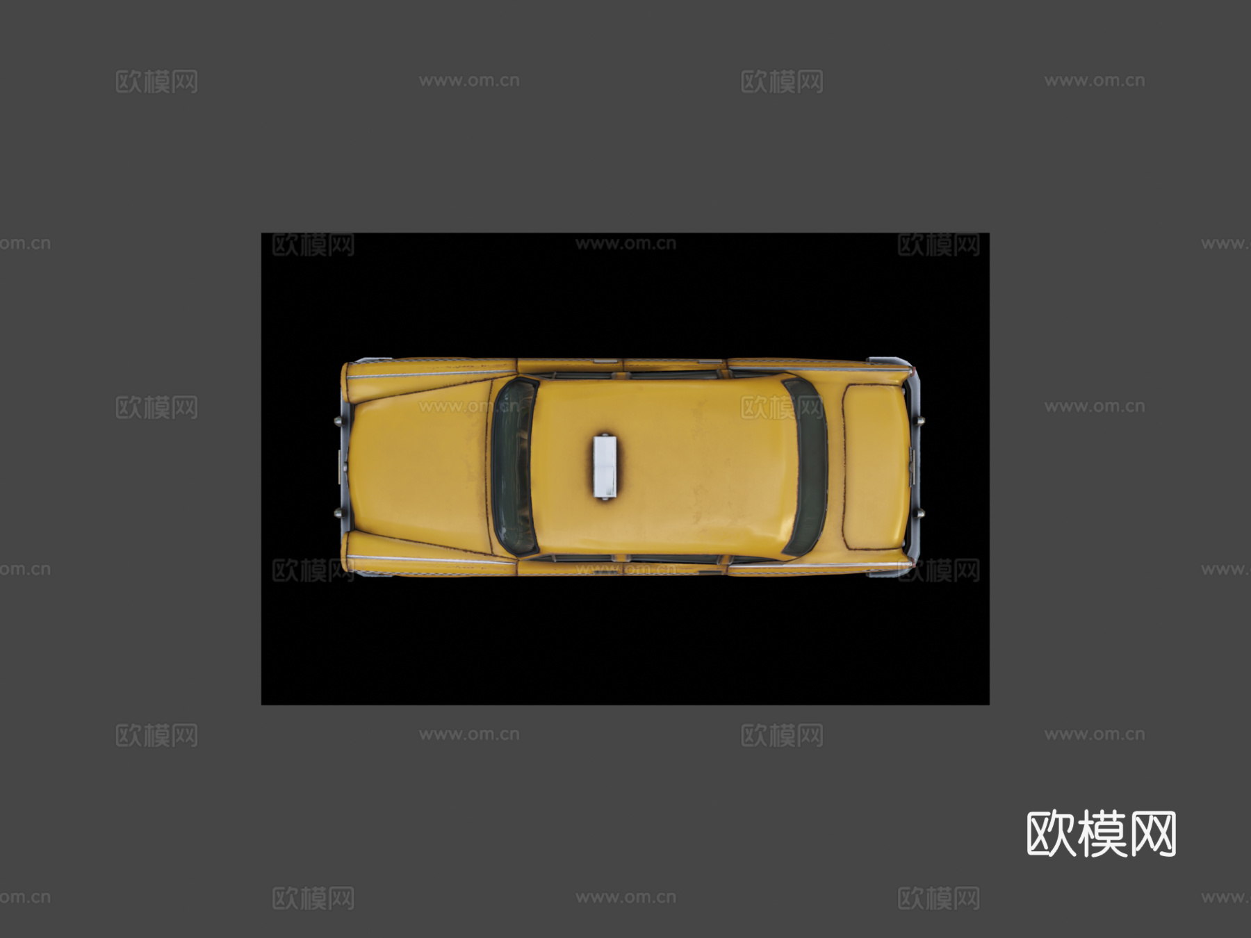 年切克马拉松出租车su模型