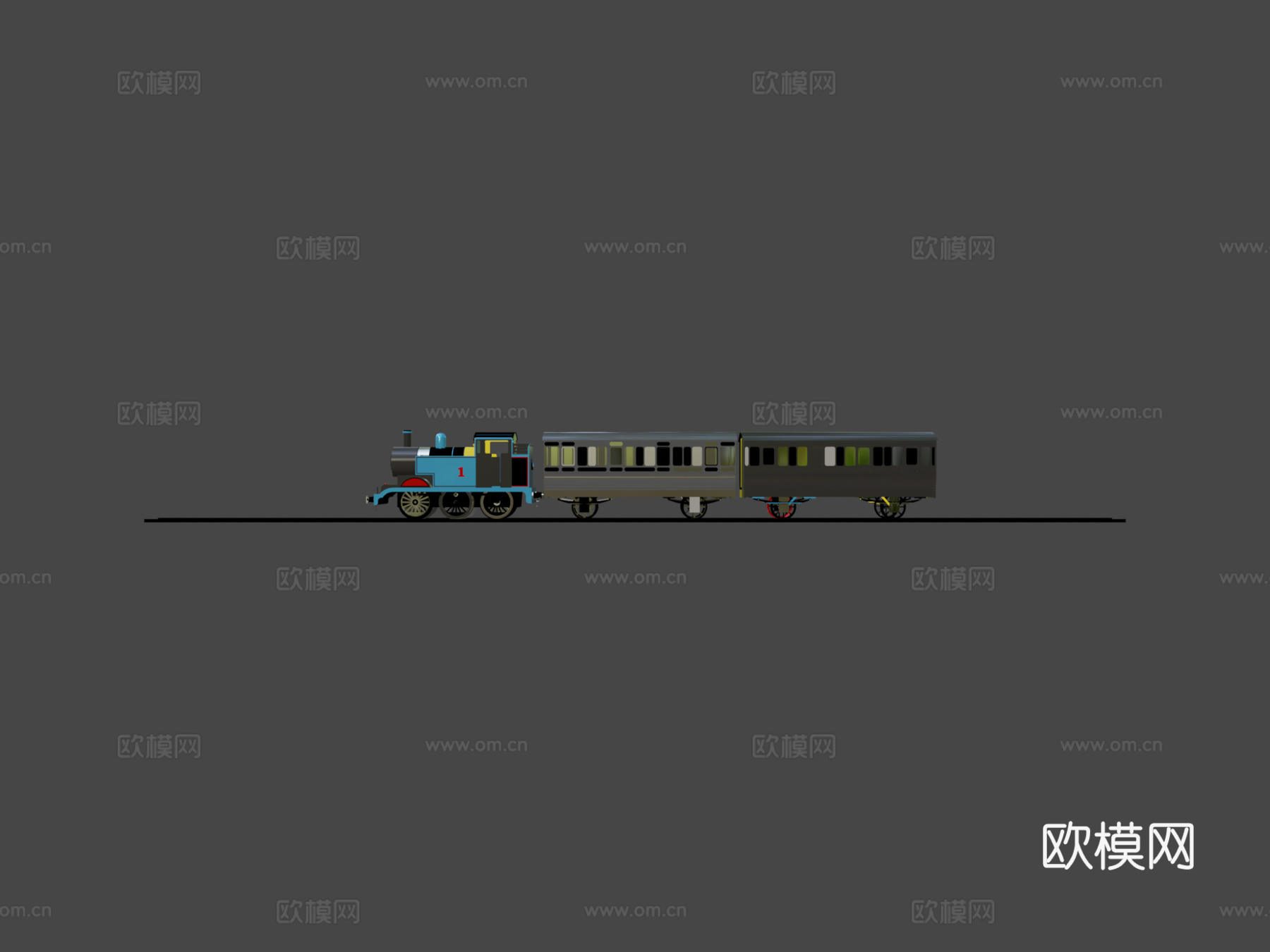托马斯和斯特劳德利客车su模型