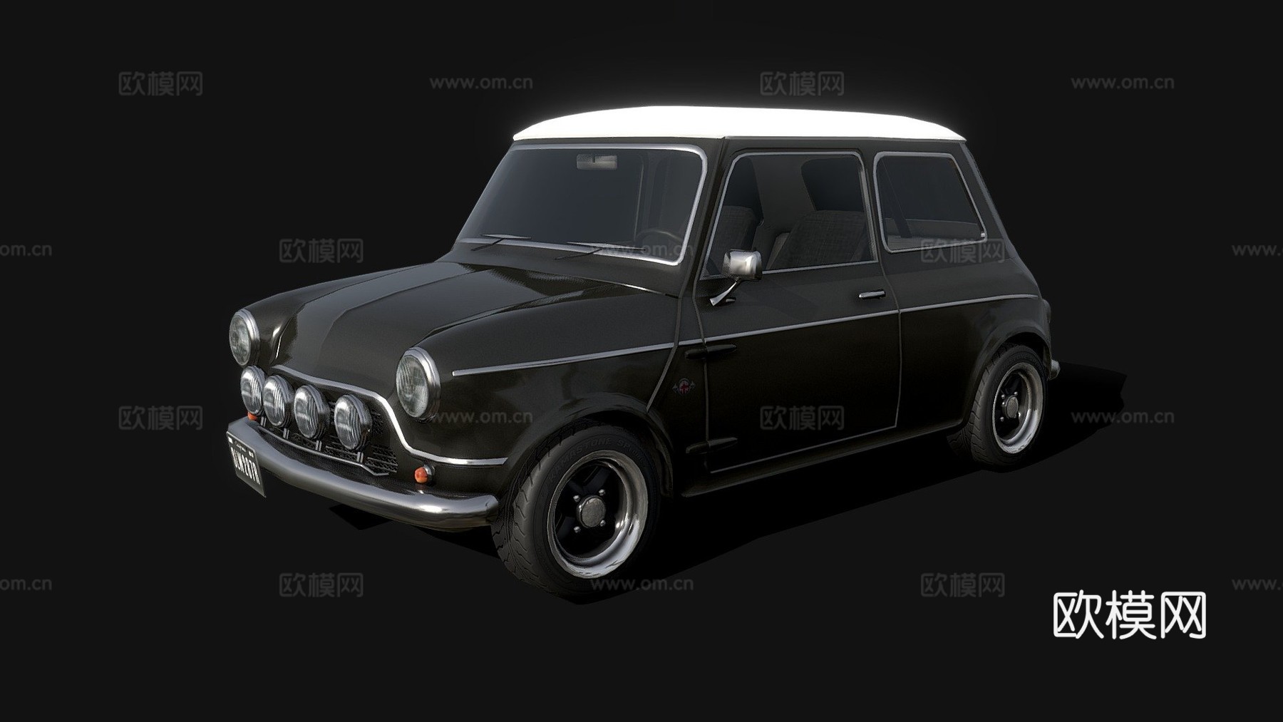 拉斯利67款-低多边形模型su模型