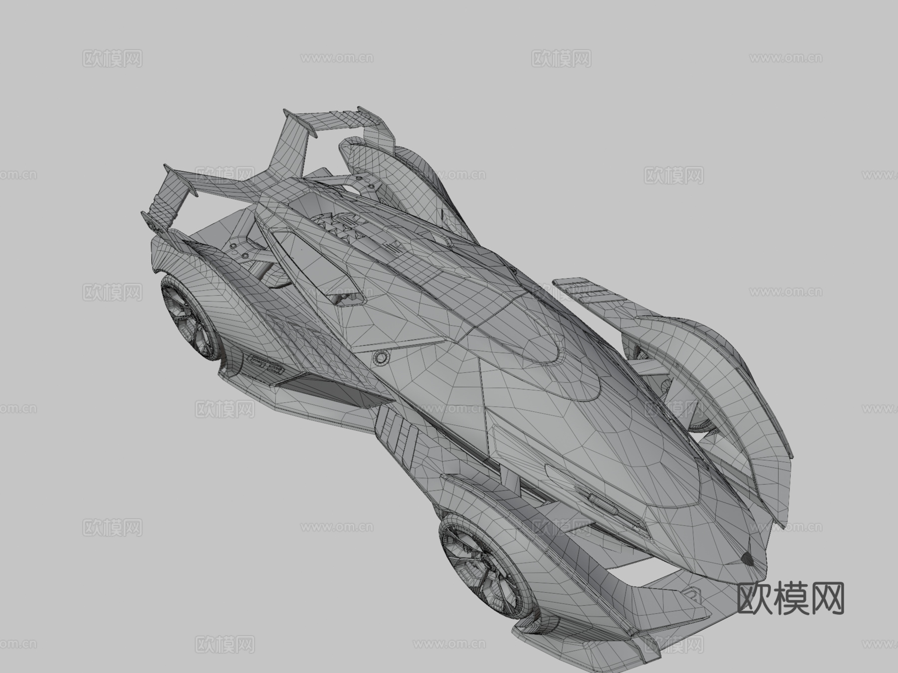 兰博基尼V12 Vision GTsu模型