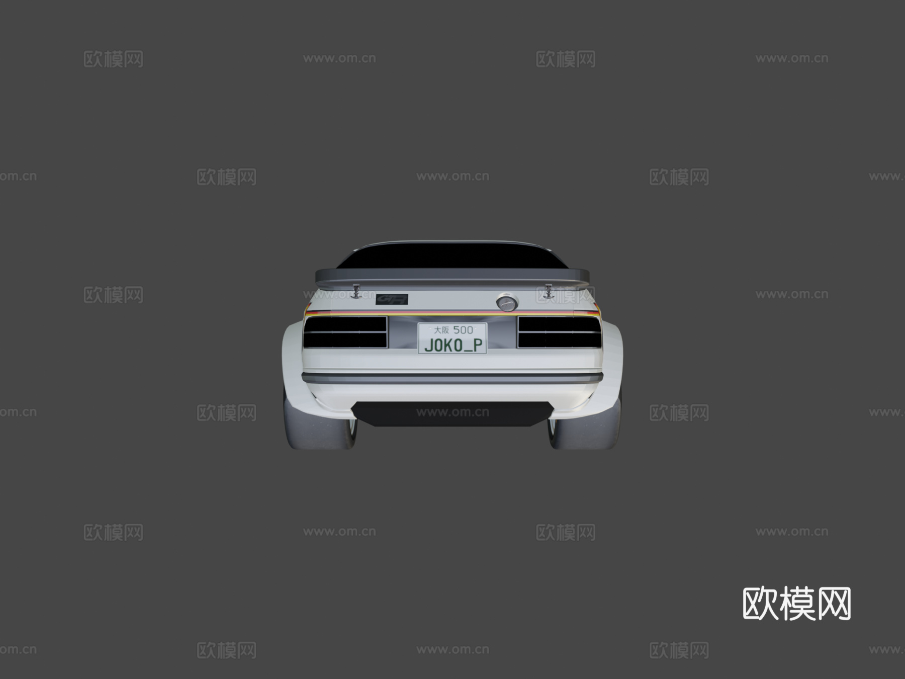 保时捷924卡雷拉GTR赛车su模型