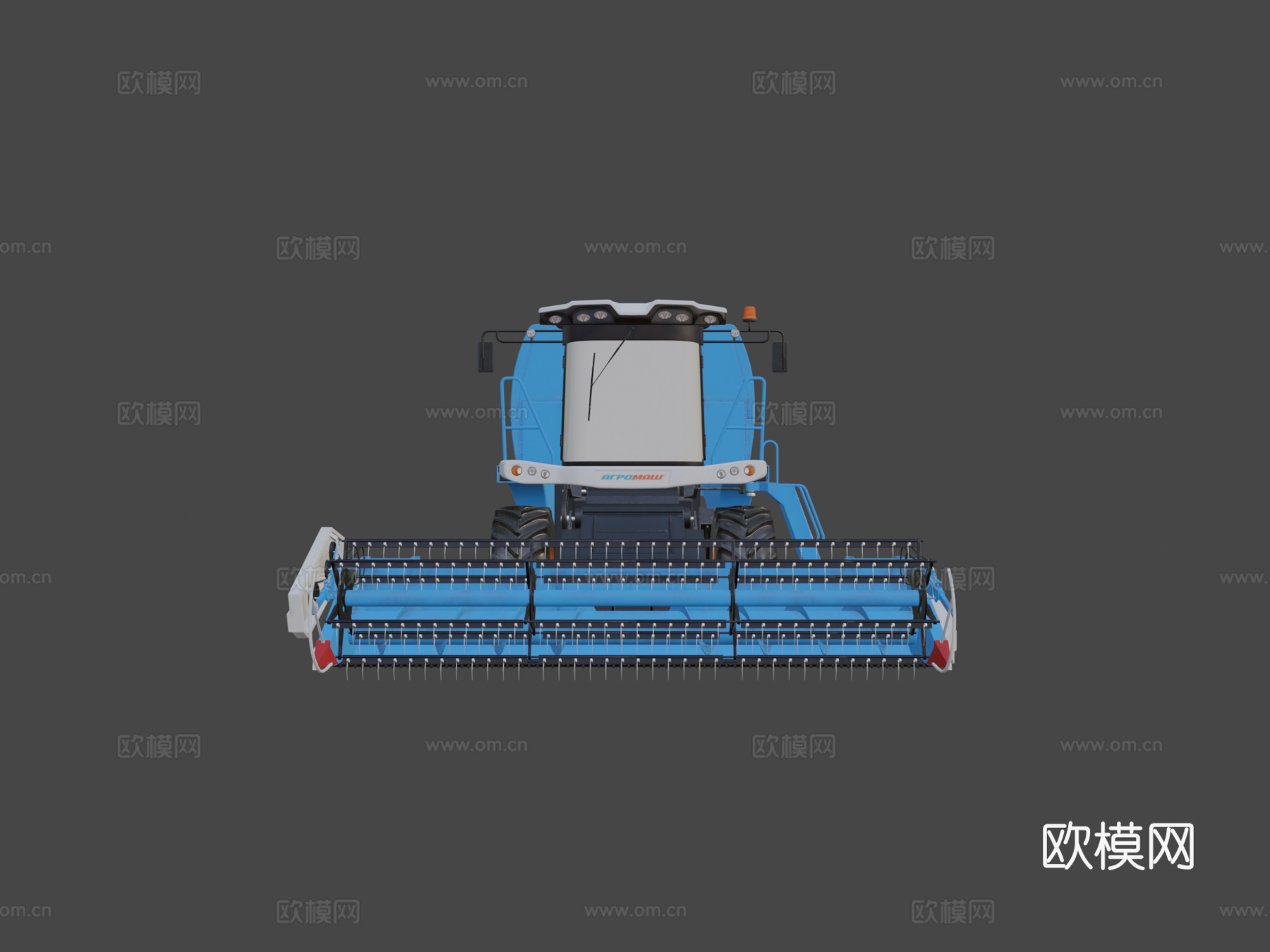 Agromash 4000型su模型