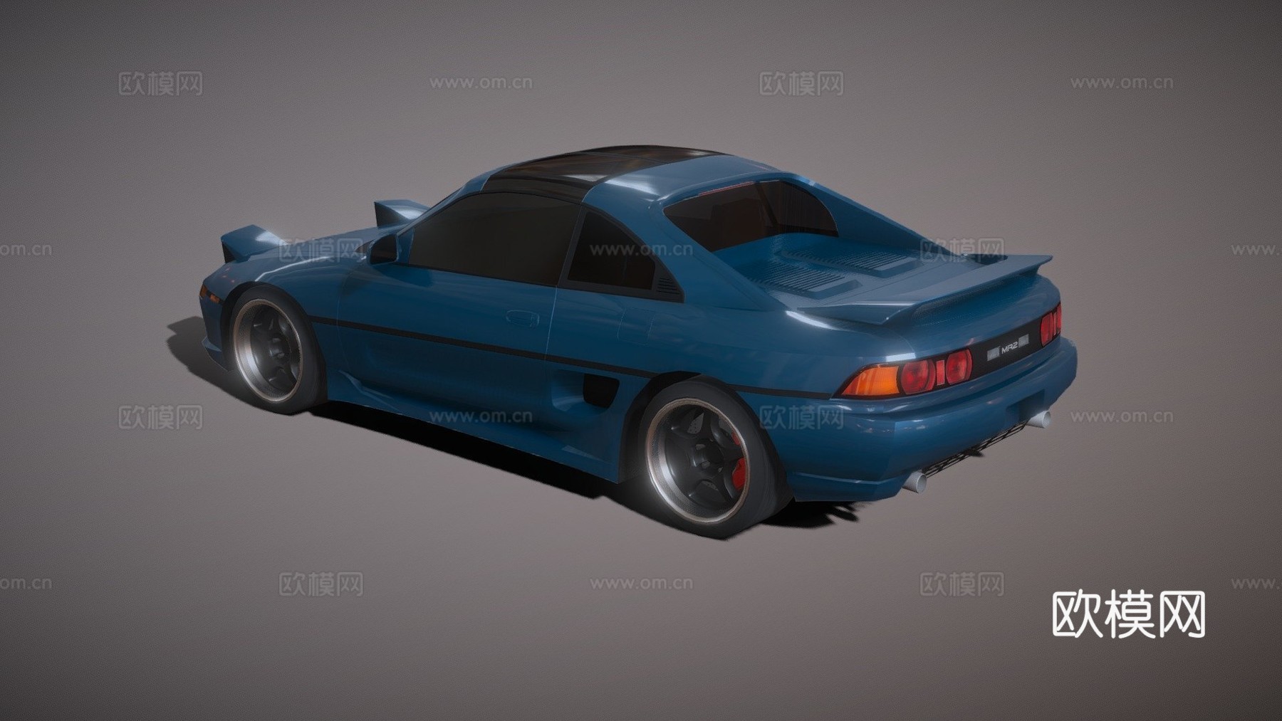 年丰田MR2 W20su模型