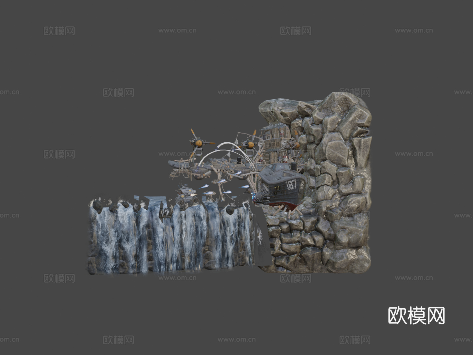 T-770铁之勇战斗！，来自合金弹头1su模型