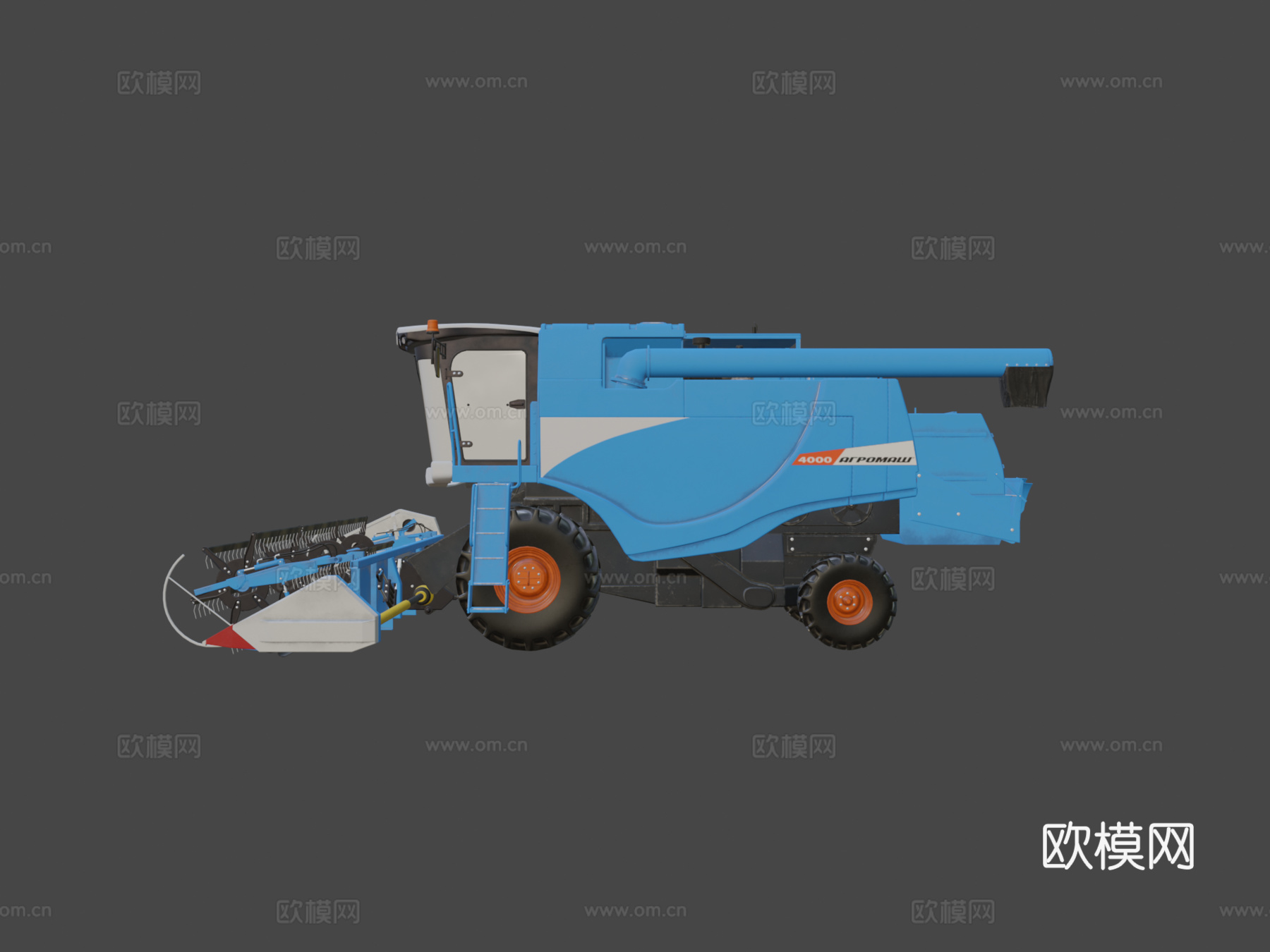 Agromash 4000型su模型