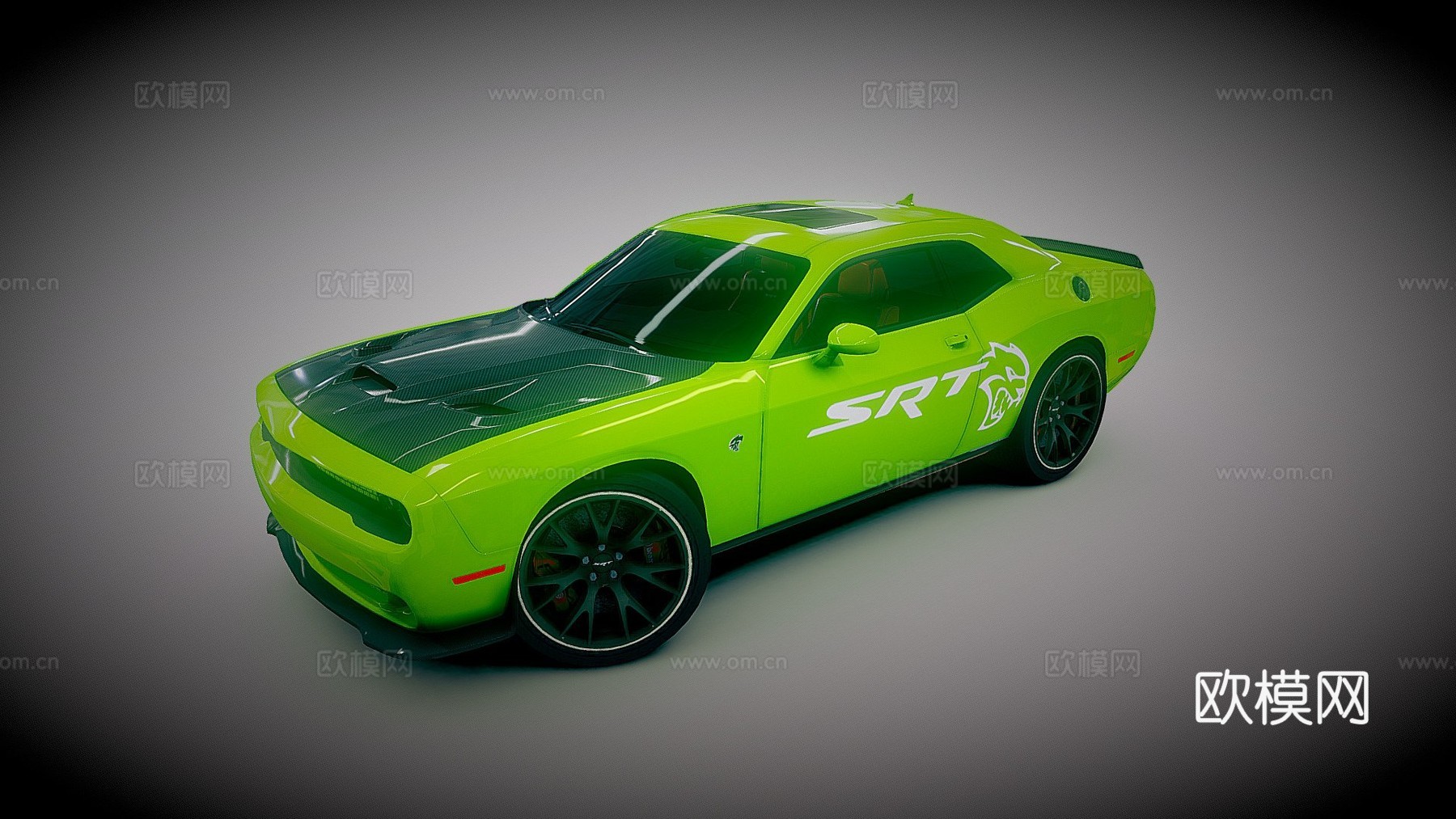 道奇挑战者su模型