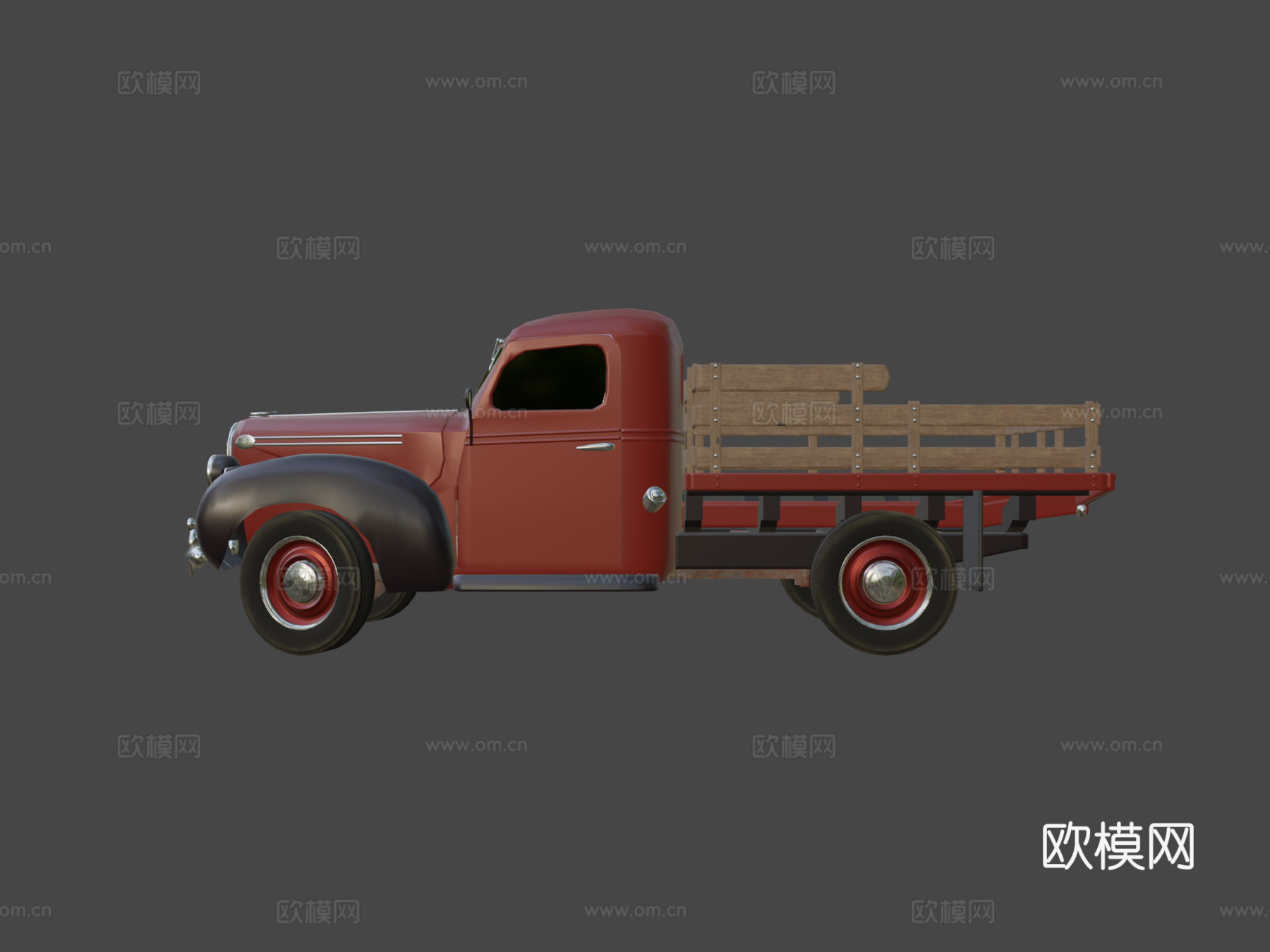 款瓦伊罗格斯V8平板卡车（基于福特）su模型