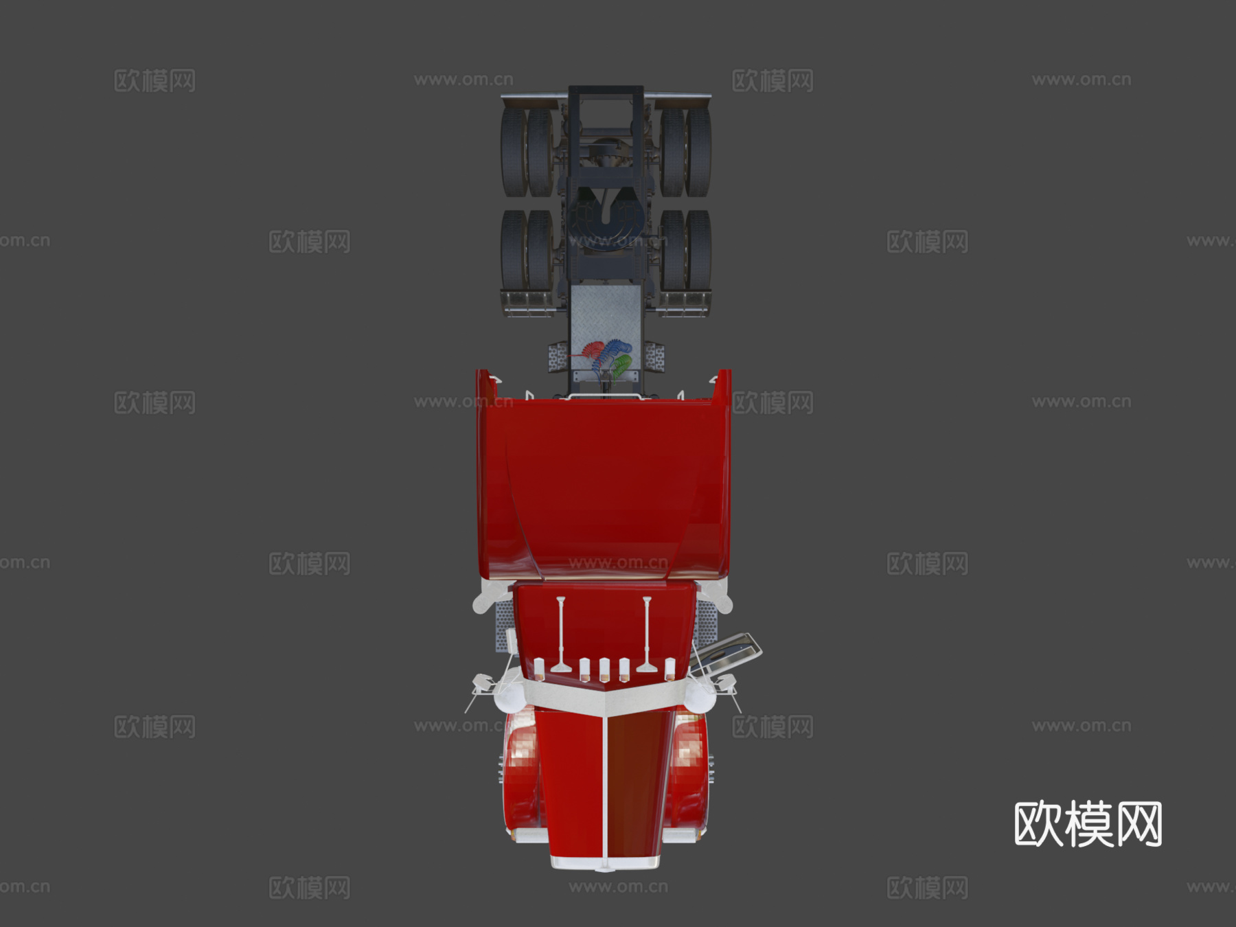 彼得比尔特379带内饰su模型