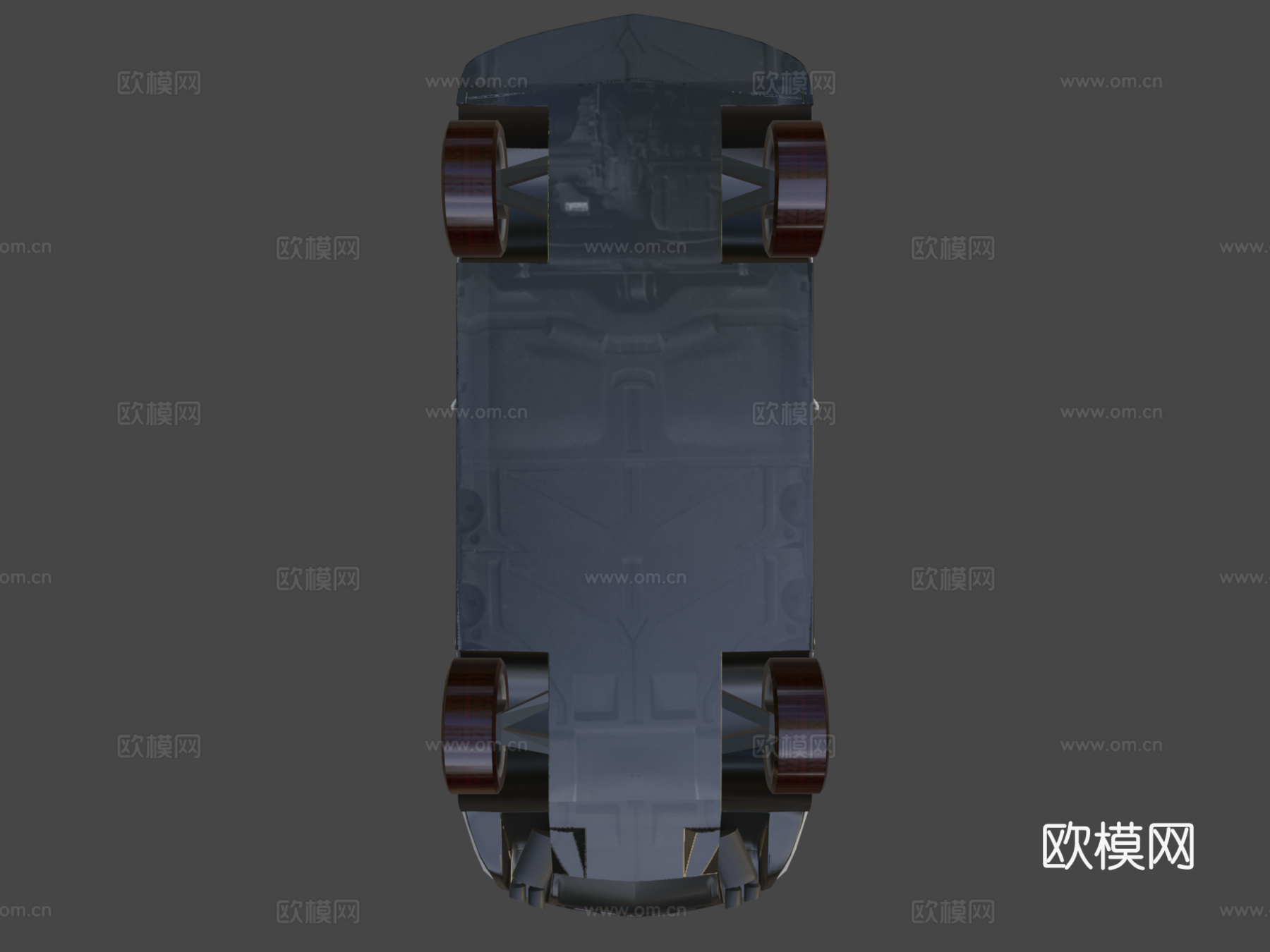 雪佛兰科迈罗（低多边形）su模型